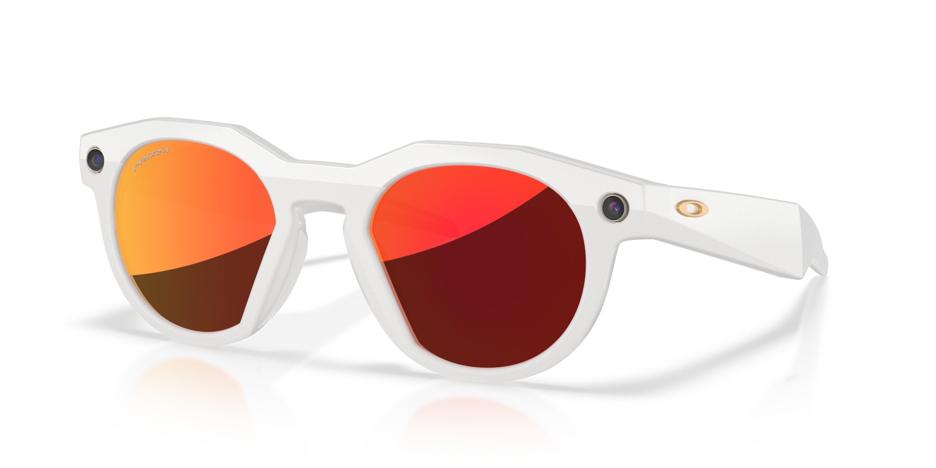 Oakley Meta HSTN - Warm Grey / Prizm Ruby