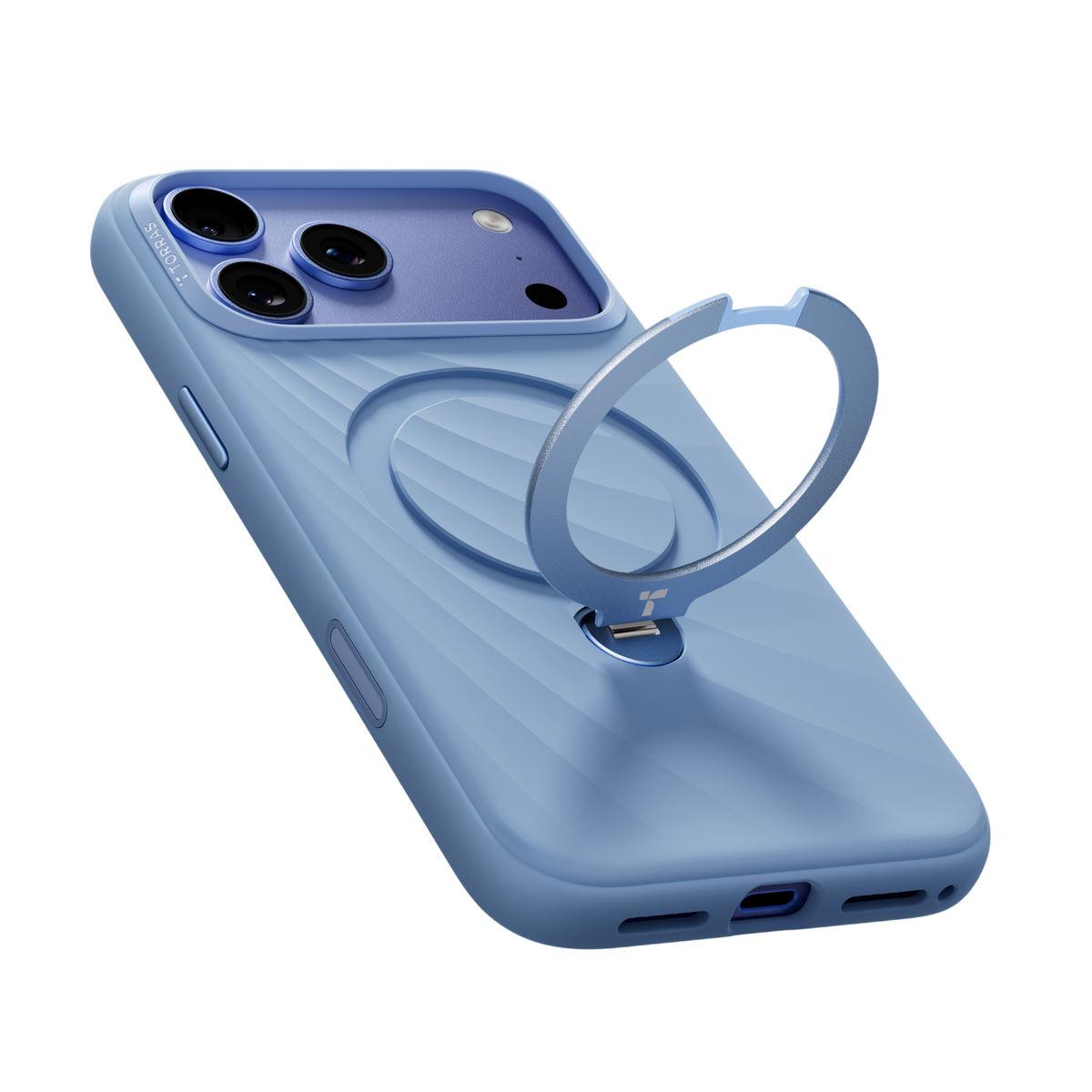 Torras Ostand Q3 Silicone Case for iPhone 18 Pro Max