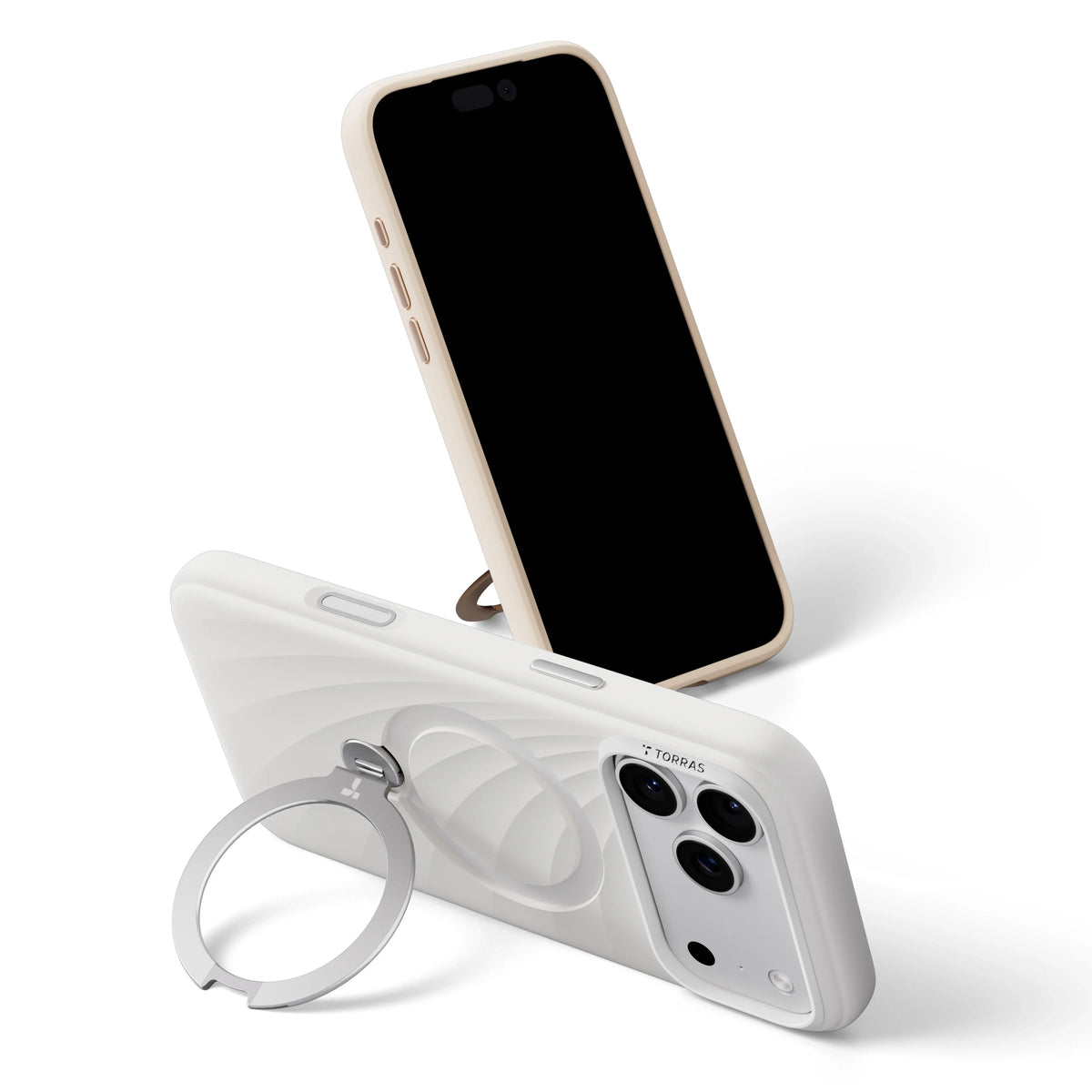 Torras Ostand Q3 Silicone Case for iPhone 18 Pro