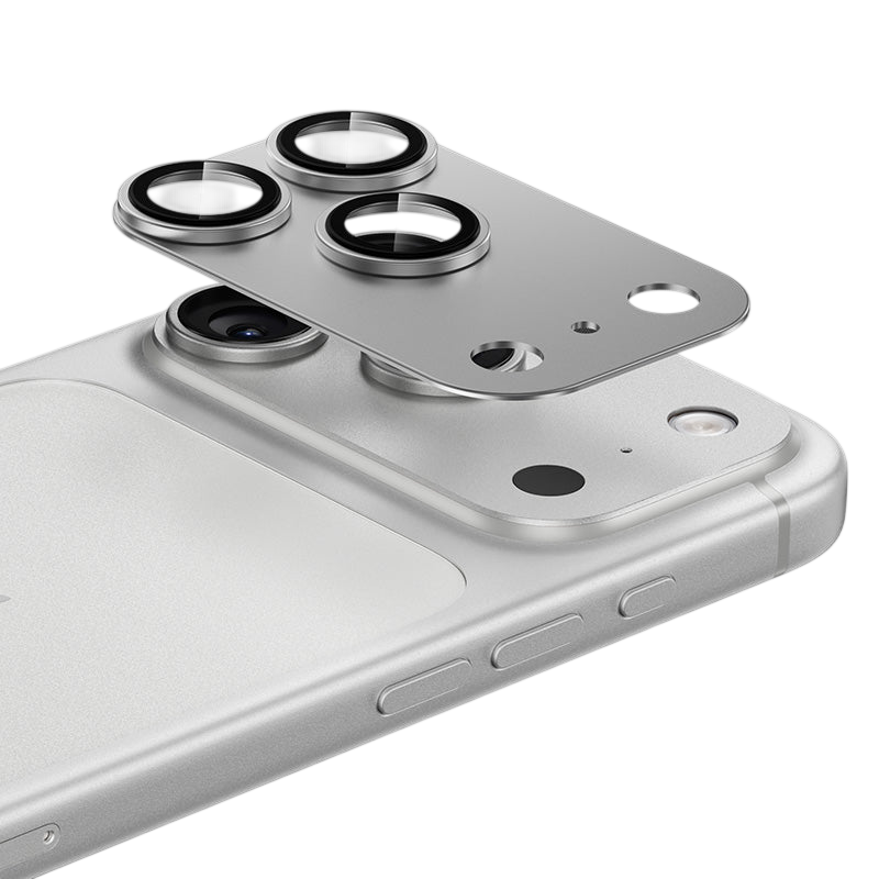 حماية زجاج بنكس وورير مغطاة بالكامل + واقي عدسة لجهاز آيفون 17 برو ماكس / 17 برو