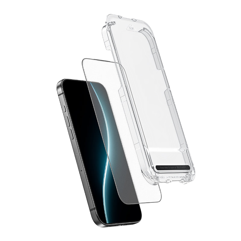 واقي شاشة زجاجي مضاد للانعكاس من بنكس لـ iPhone 17 Pro Max / 17 Pro / Air / 17