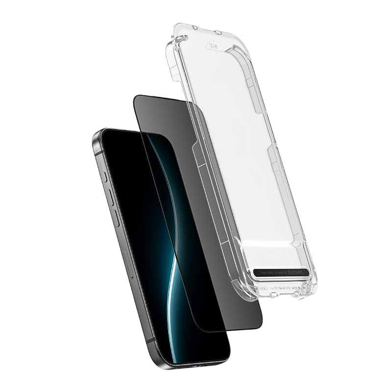 واقي شاشة الخصوصية زجاج ووريور من بنكس لـ iPhone 17 Pro Max / 17 Pro / Air / 17