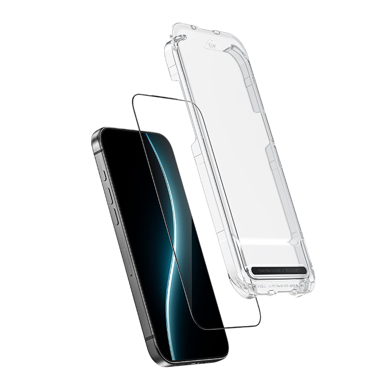 واقي شاشة زجاجي بنكس ووريور من الياقوت لـ iPhone 17 Pro Max / 17 Pro / Air / 17