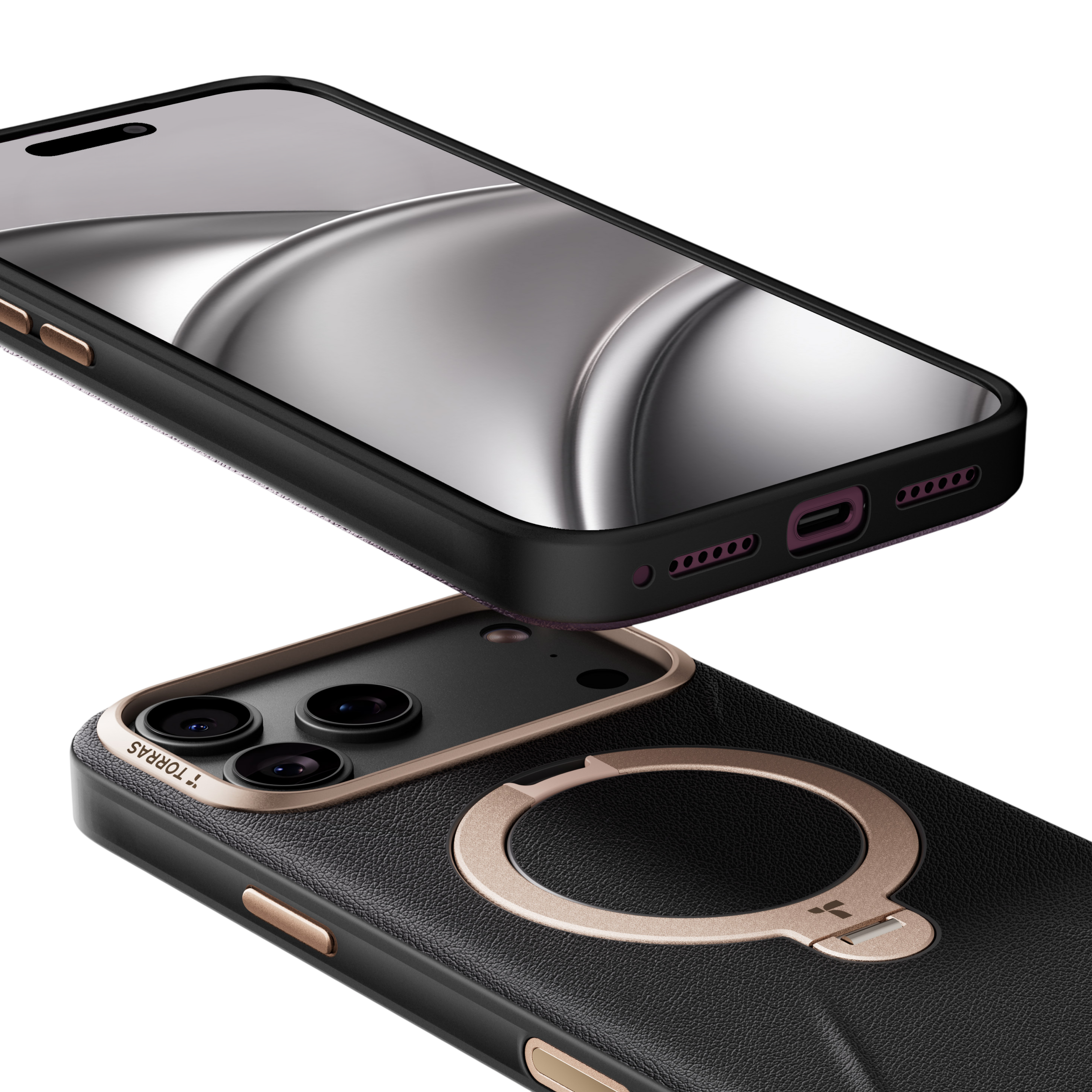 Torras Ostand Q3 VegSkin Case for iPhone 18 Pro Max