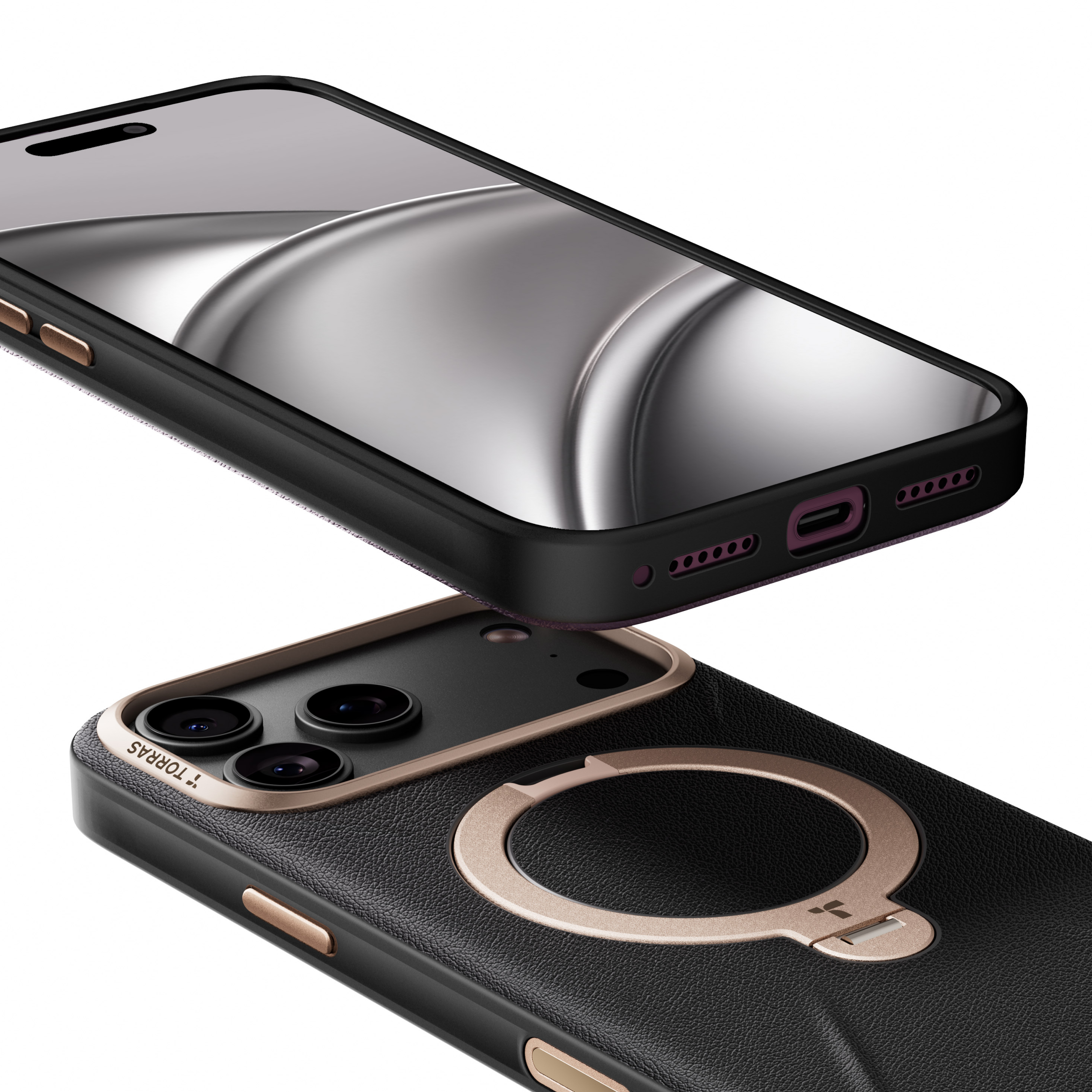 Torras Ostand Q3 VegSkin Case for iPhone 18 Pro