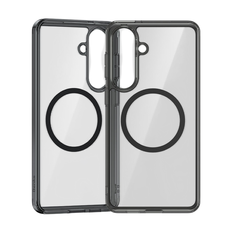 حافظة بنكس Magnetic Crystal مع إطار TPU لسامسونج جالاكسي S26 Ultra / S26+ / S26