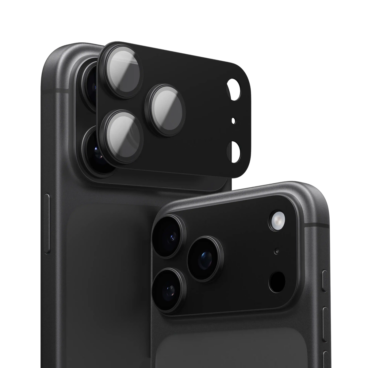 Torras CameraGo Camera Lens Protector for iPhone 18 Pro Max - Dark Grey