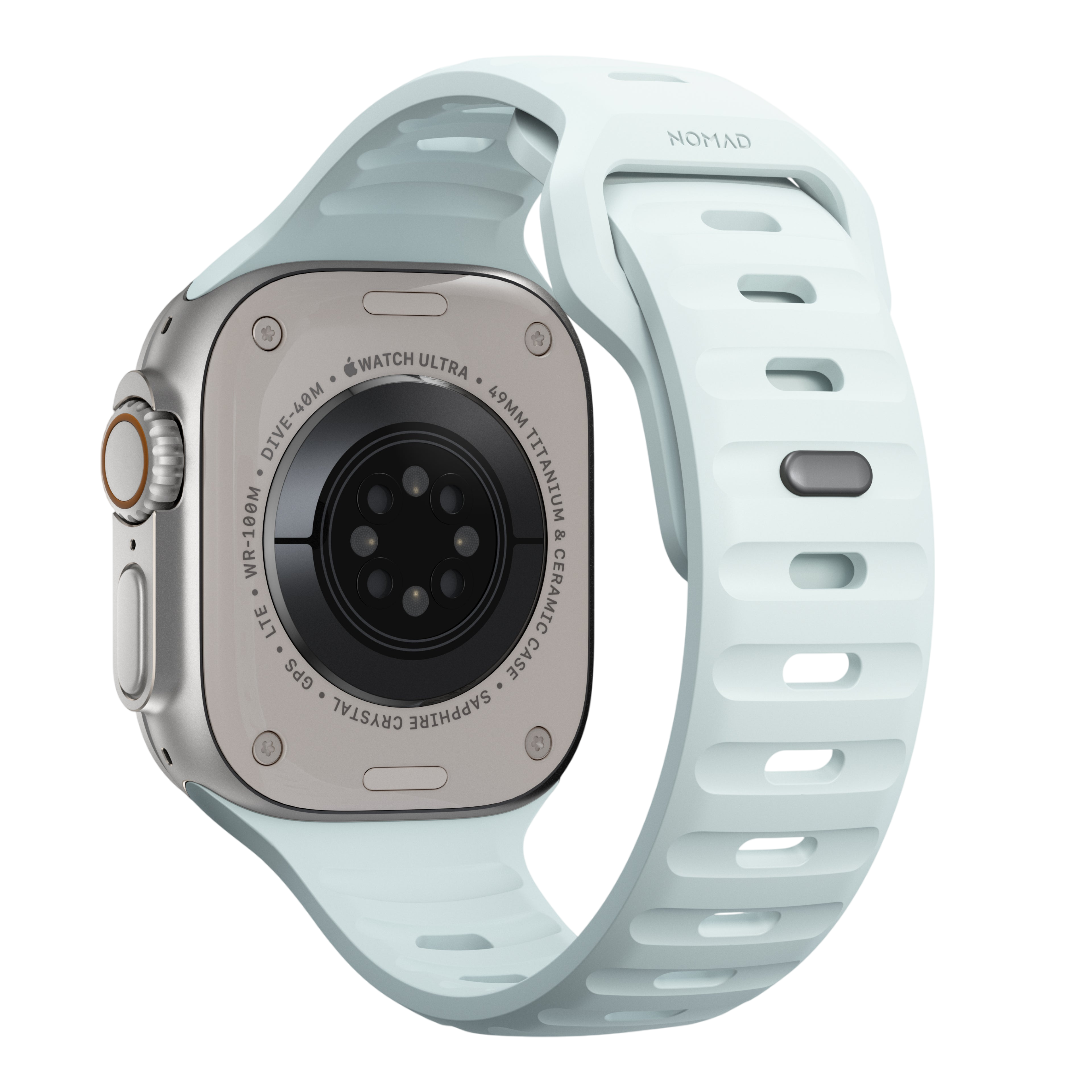 حزام رياضي مقاوم للماء نومات لساعة آبل 49mm / 46mm / 45mm