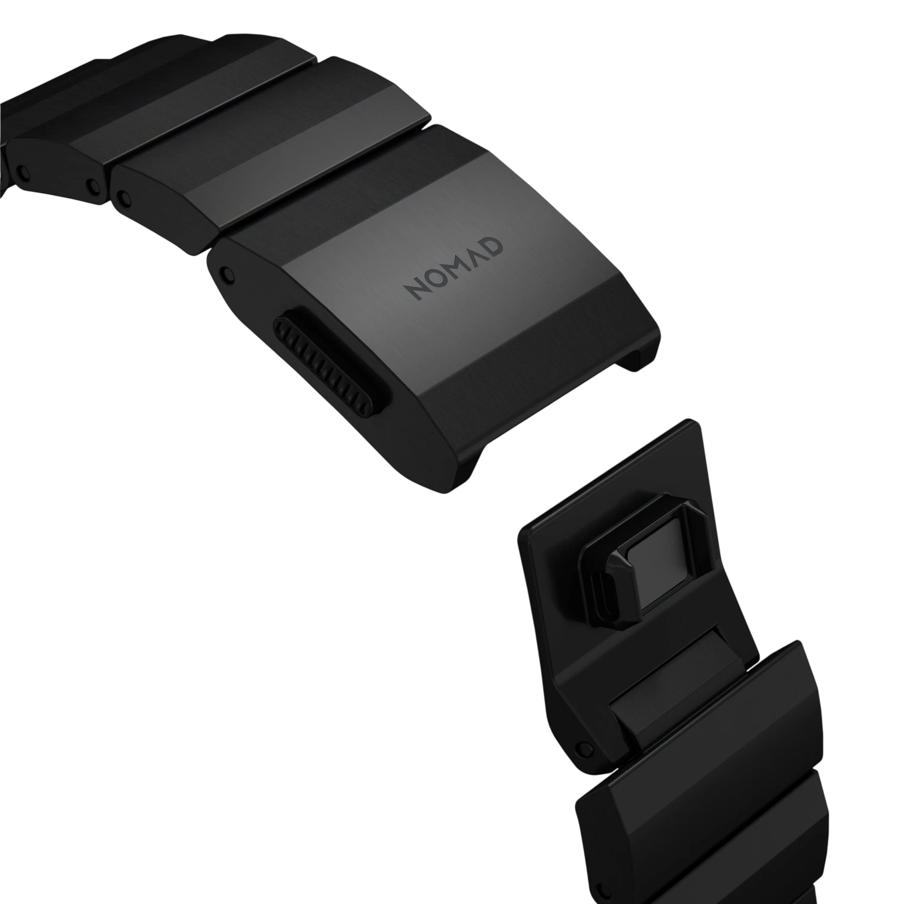 سوار التيتانيوم من الأجهزة الطبيعية من نوماد لساعة أبل 49 ملم / 46 ملم