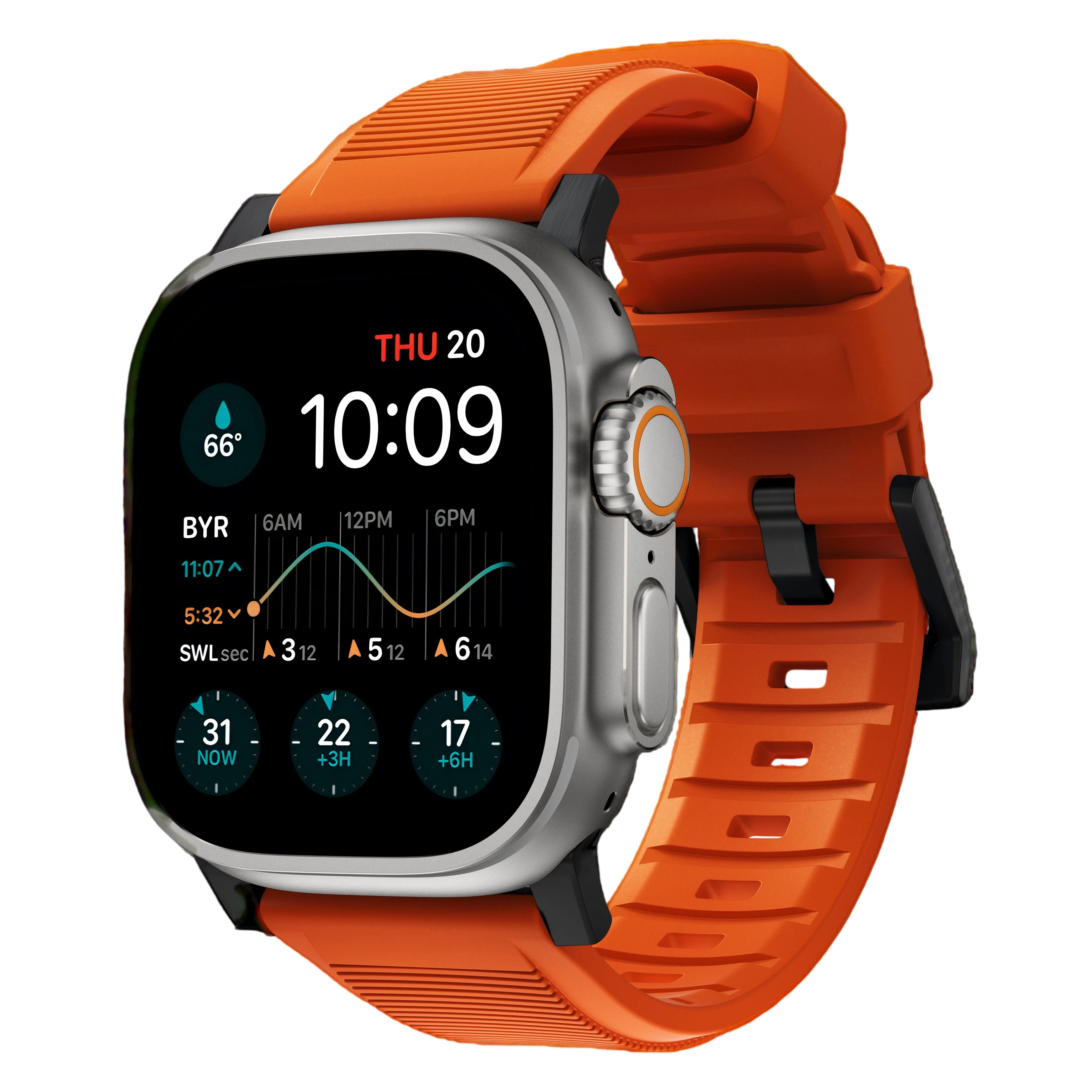 Nomad Rugged Band for Apple Watch Ultra 49mm