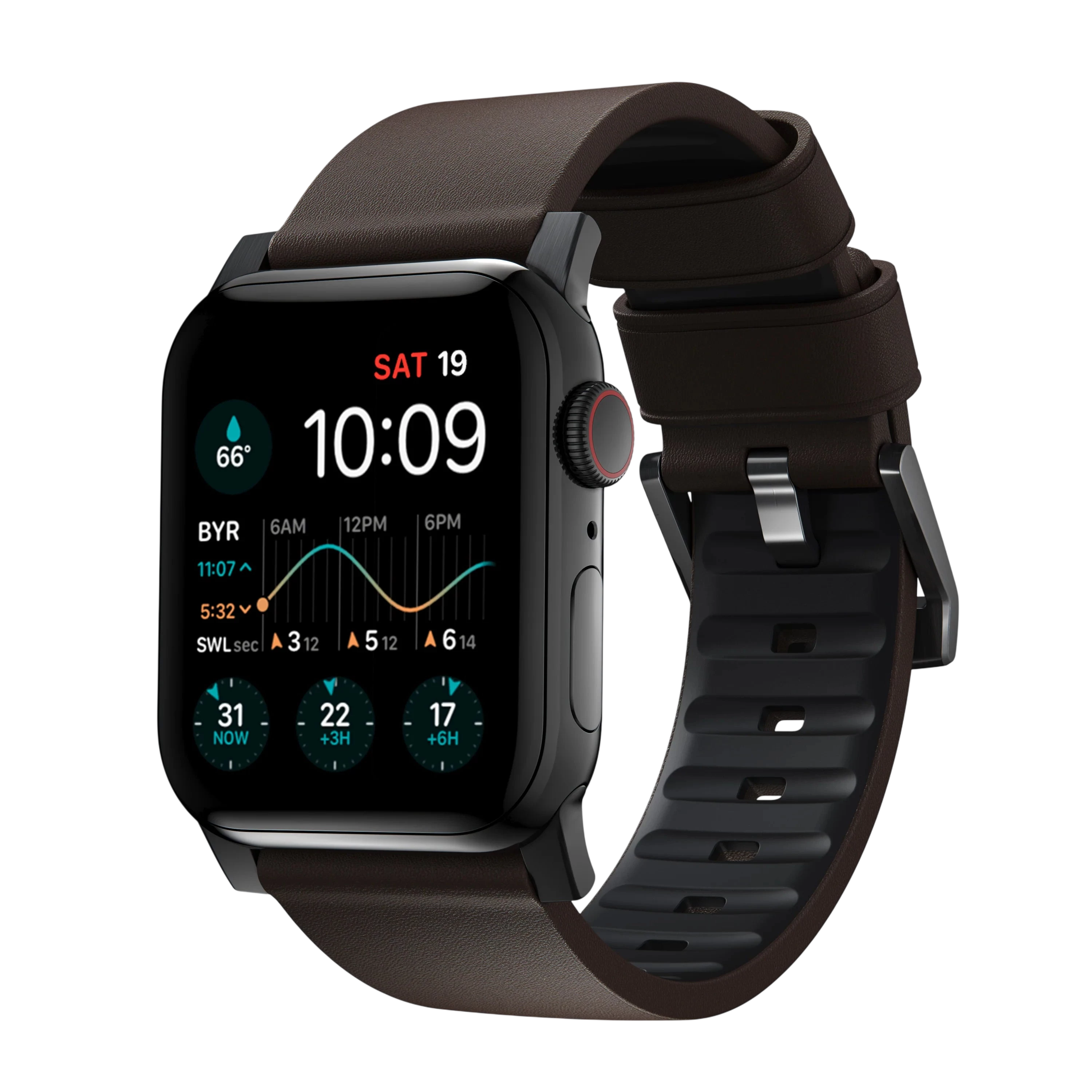 Nomad Active Band Pro Leather Band for Apple Watch 49mm / 46mm / 45mm
