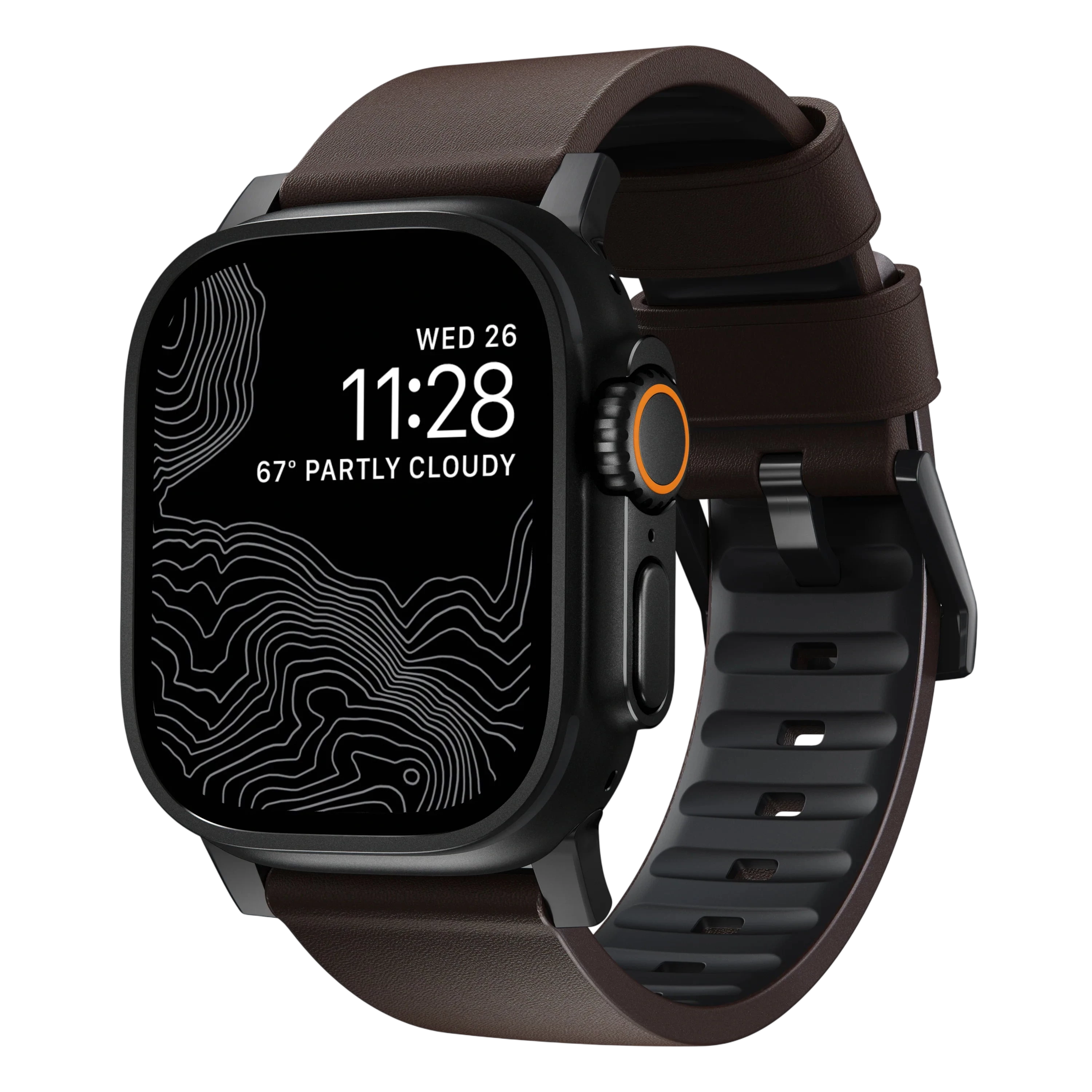 Nomad Active Band Pro Leather Band for Apple Watch 49mm / 46mm / 45mm