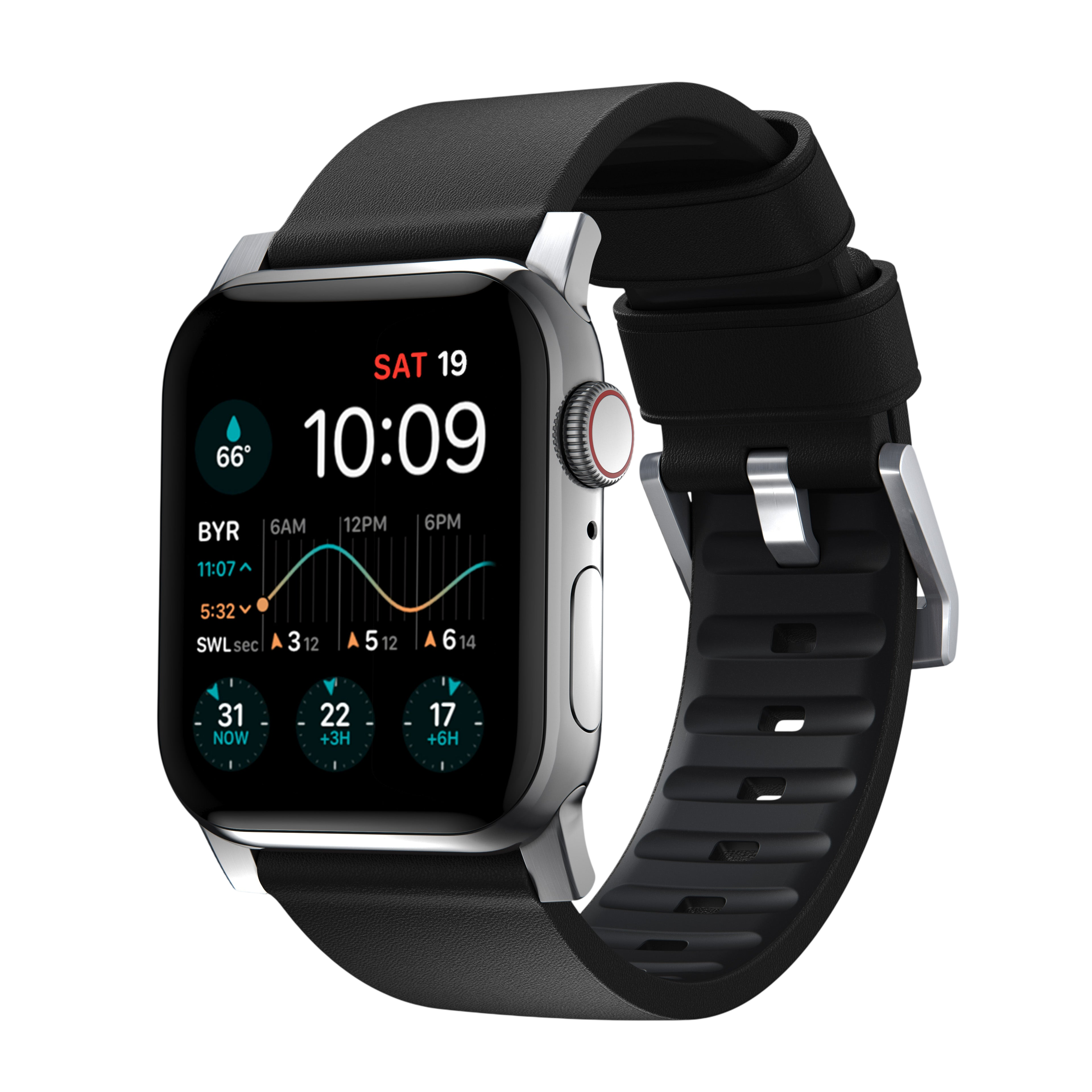 Nomad Active Band Pro Leather Band for Apple Watch 49mm / 46mm / 45mm