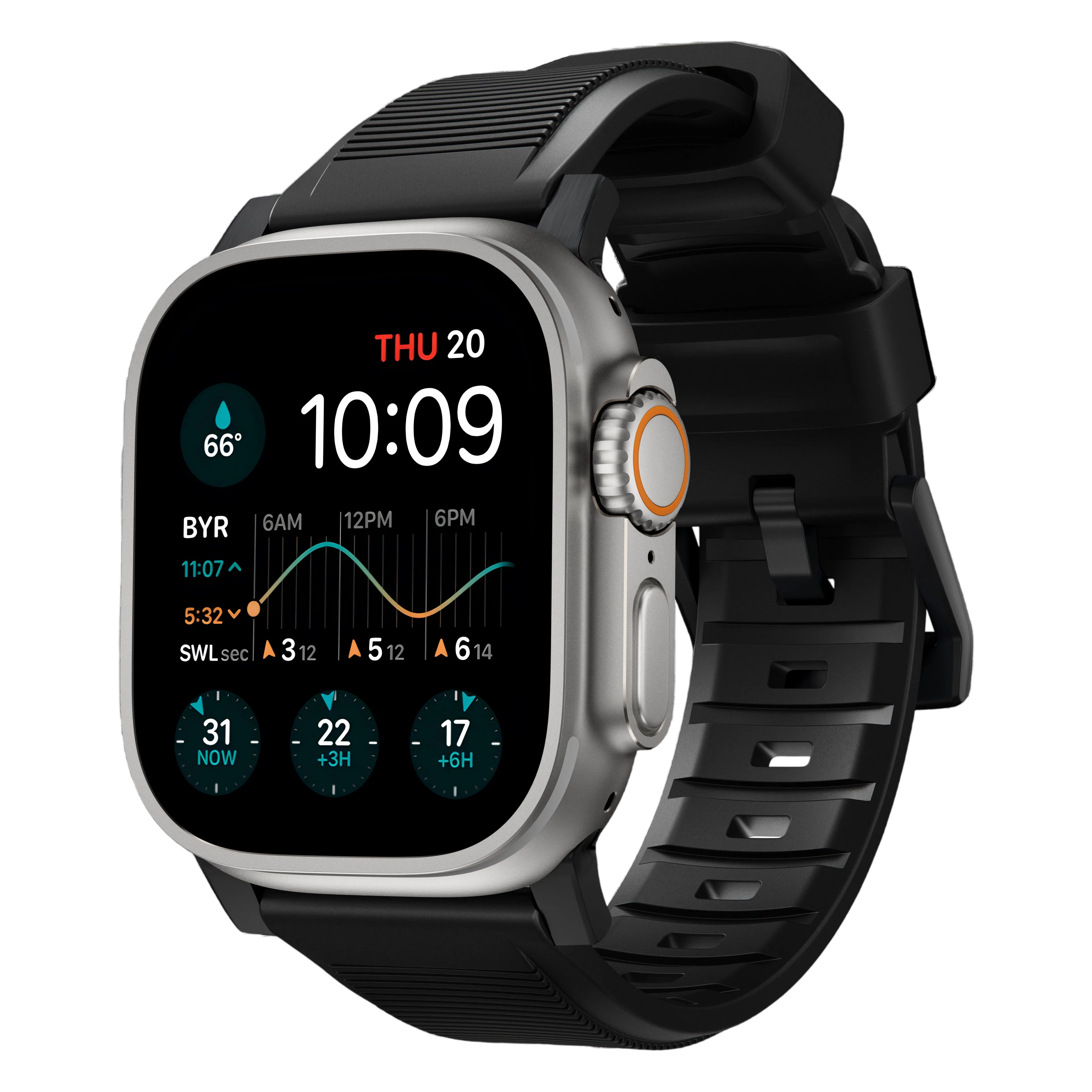 Nomad Rugged Band for Apple Watch Ultra 49mm