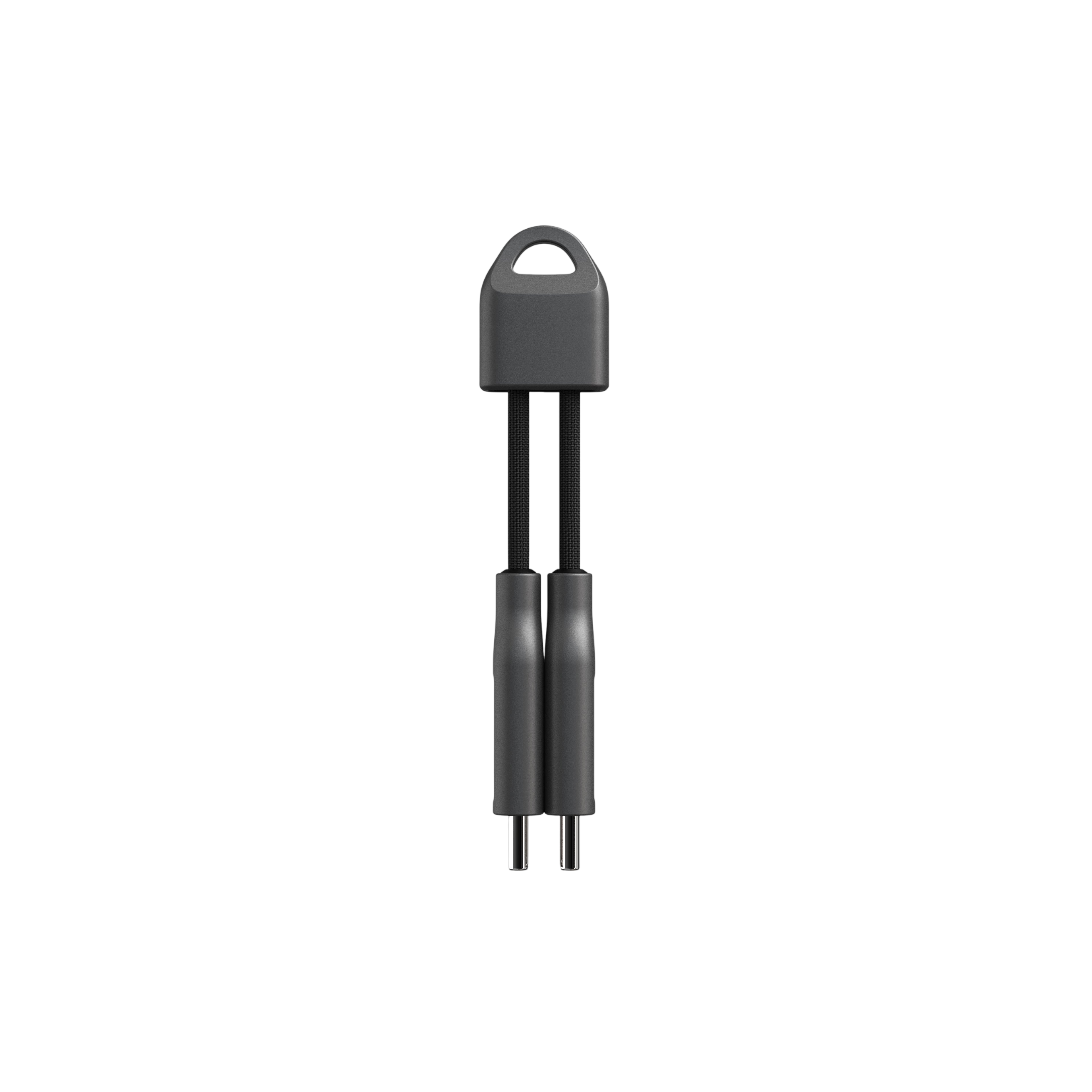 Nomad ChargeKey - كابل USB C أسود