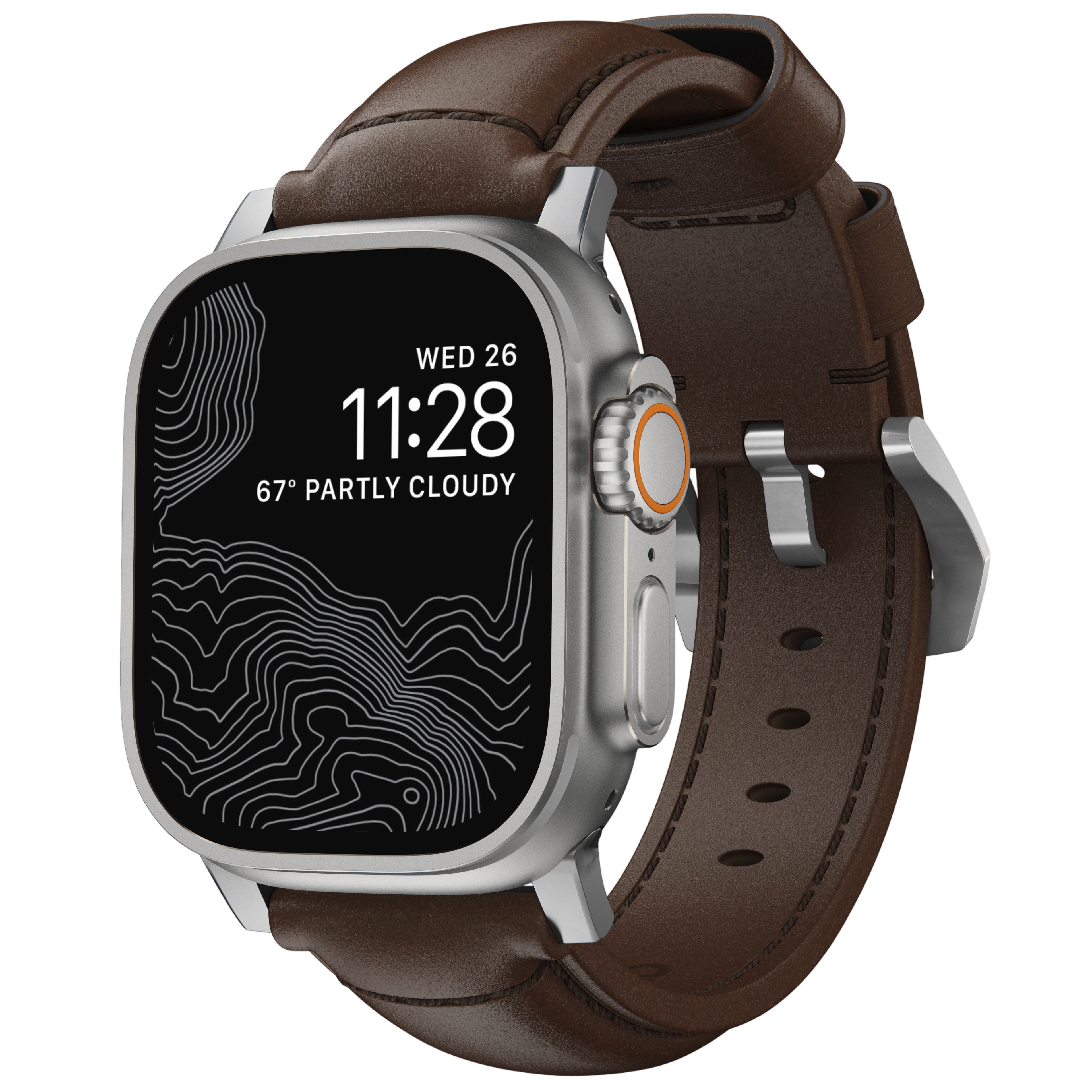 Nomad Traditional Leather Band for Apple Watch 49mm / 46mm / 45mm