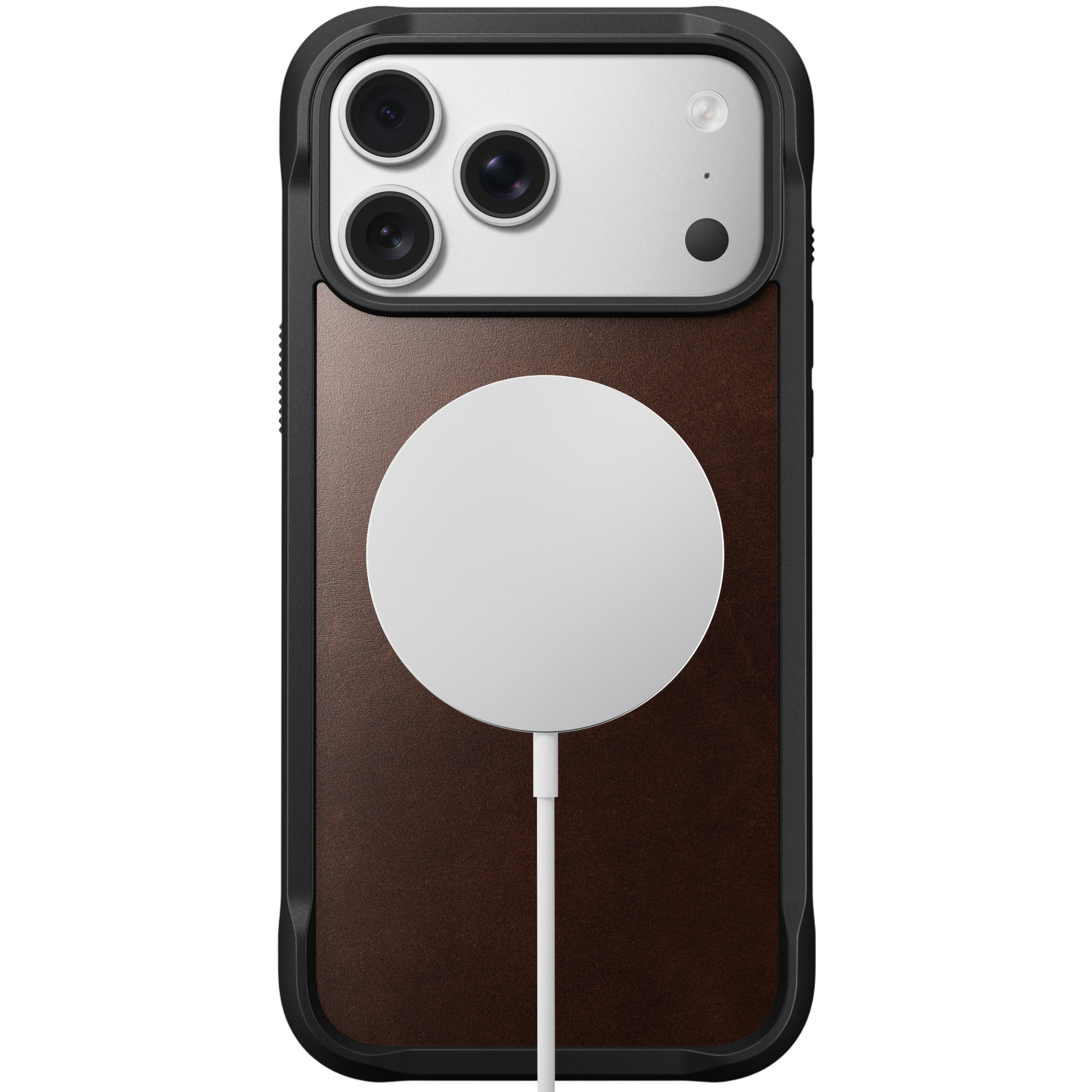 غلاف جلد متين نوماد لهاتف آيفون 17 برو ماكس (هوروين)