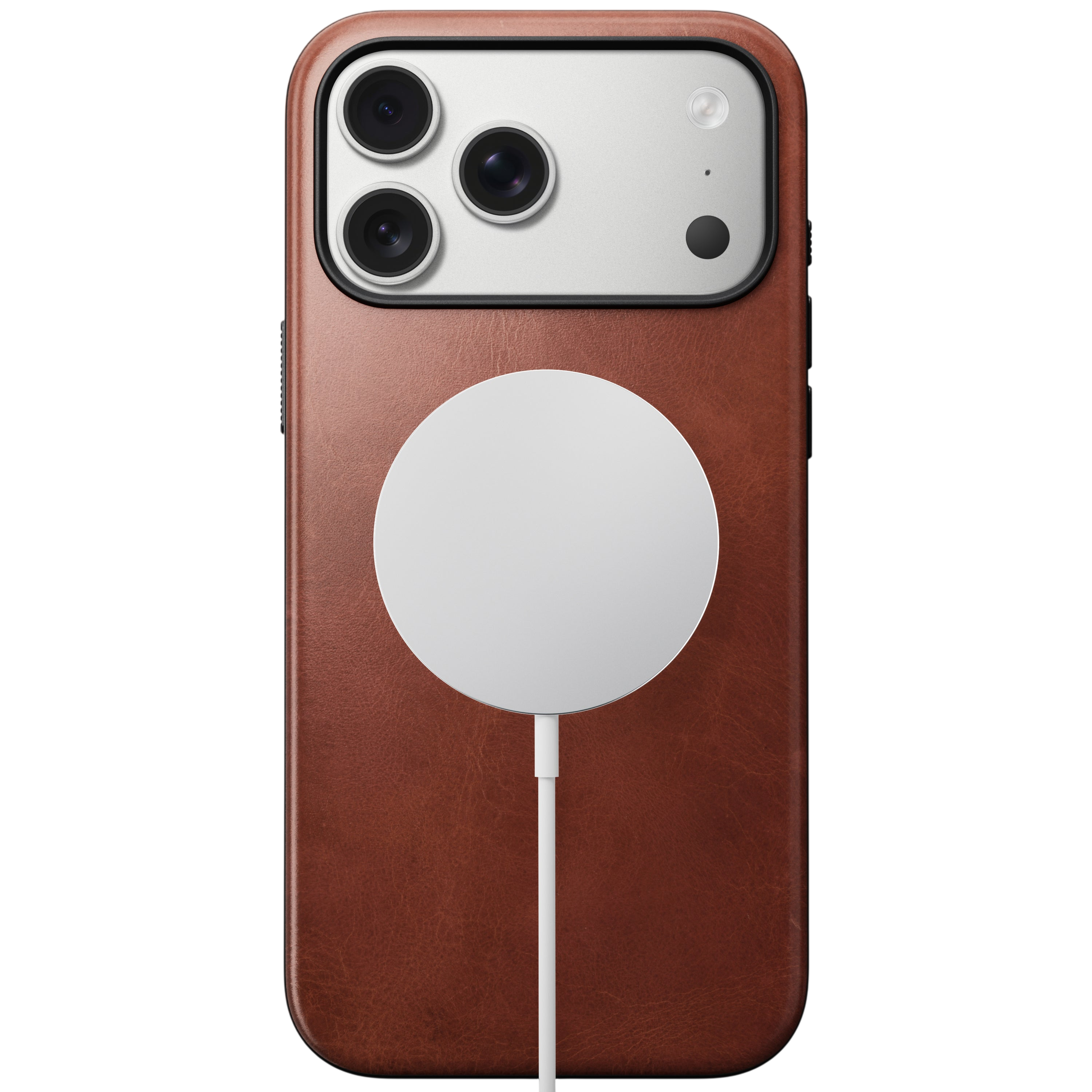 Nomad Modern Leather Case for iPhone 17 Pro (Horween Leather)