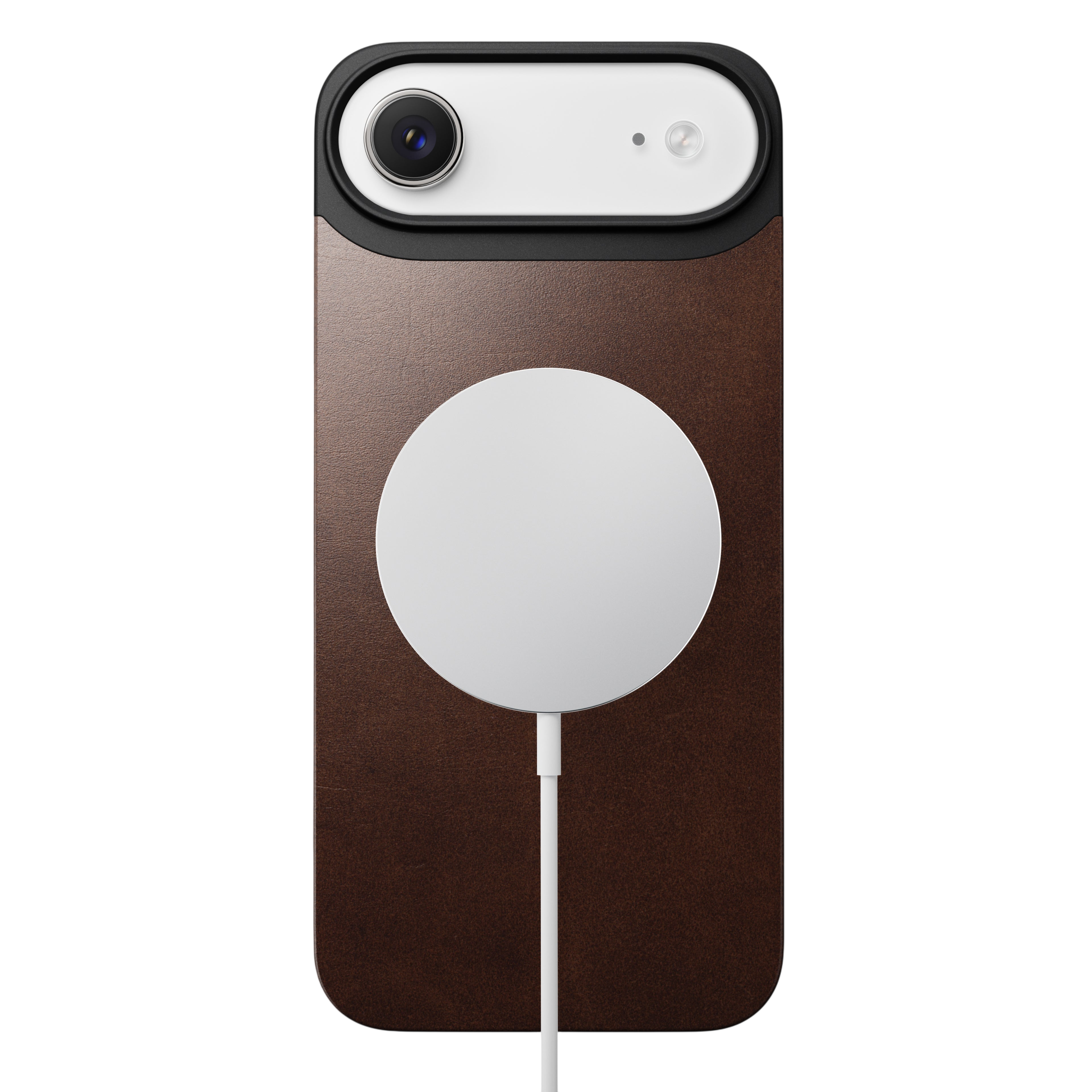 Nomad Magnetic Back Leather Case for iPhone Air (Horween Leather)