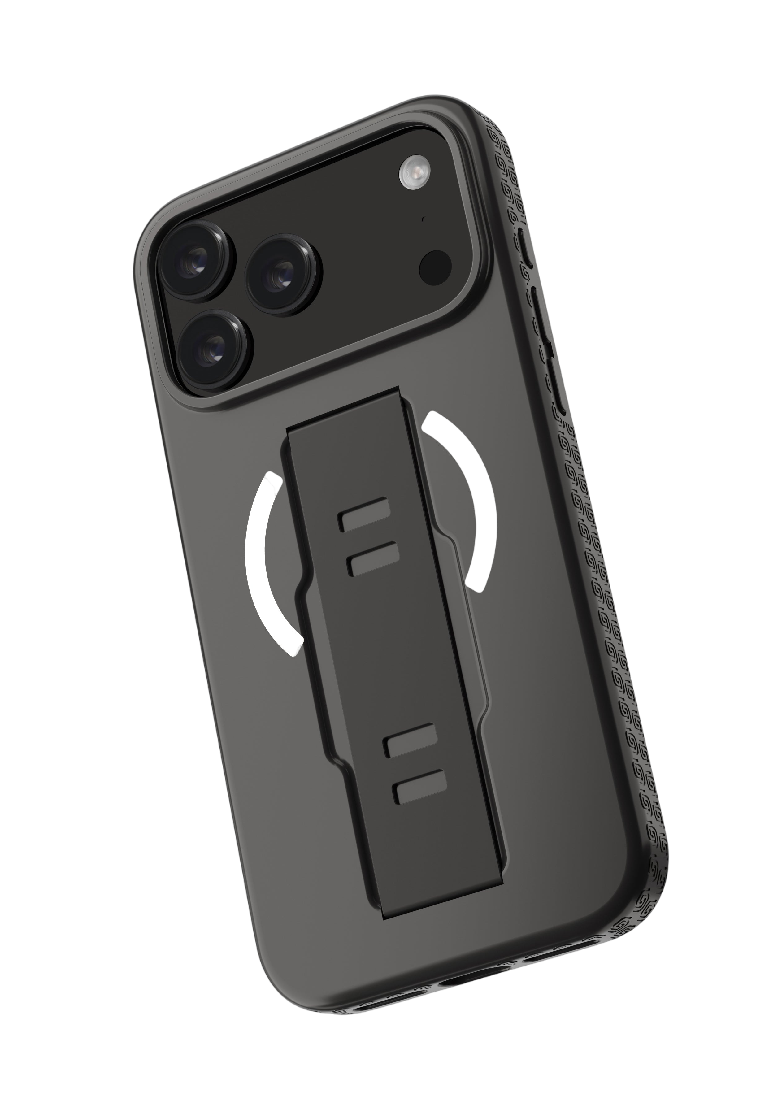 غطاء Grip2U لجهاز iPhone 17 Pro Max نحيف ماغسيف أسود