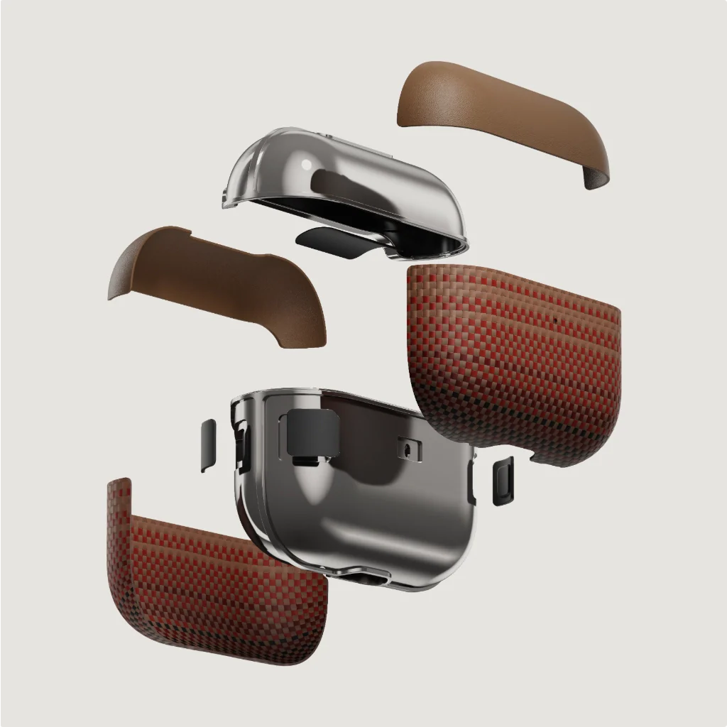 غلاف ألياف الأراميد من بيتاكا لآيربودز برو 3 / آيربودز برو 2 / آيربودز 4