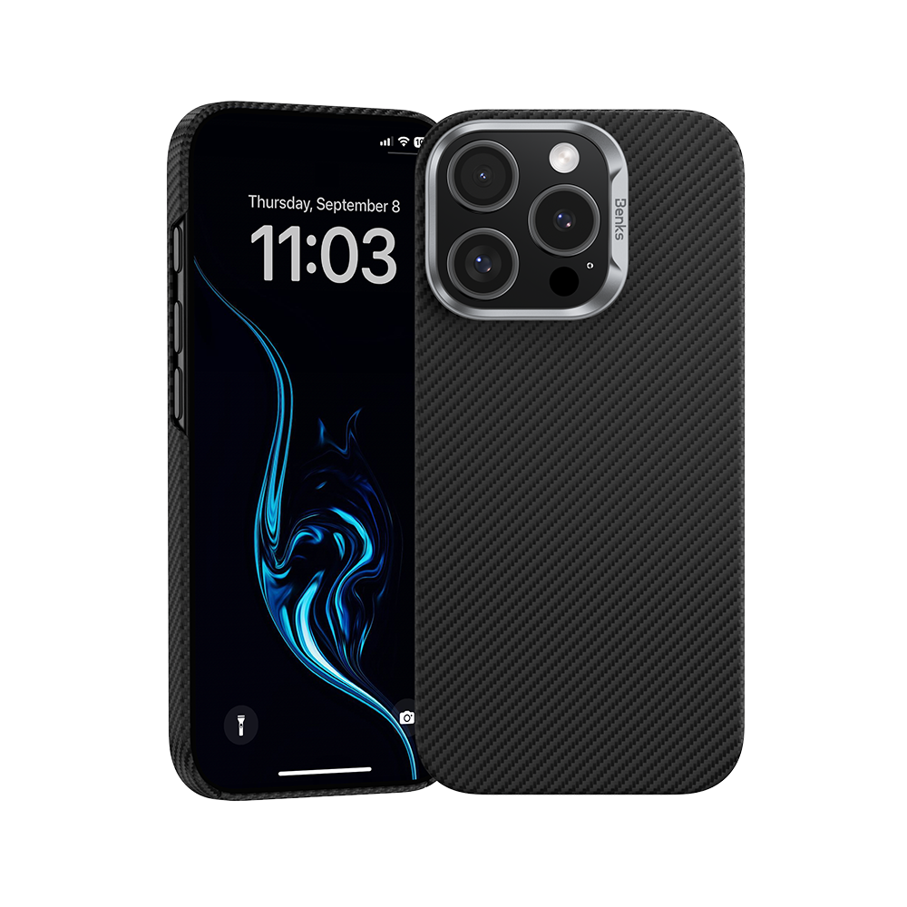 حافظة Benks ArmorAir مصنوعة من Kevlar® 600D لهاتف iPhone 16 Pro
