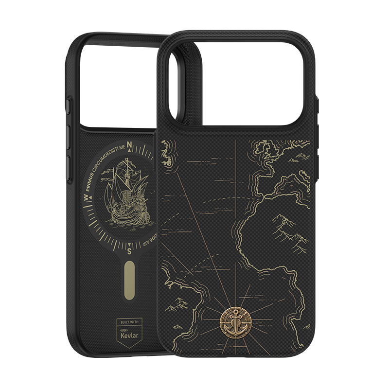 Benks ArmorEdge X1 Air Navigator Case built with Kevlar® for iPhone 17 Pro / 17 Pro Max