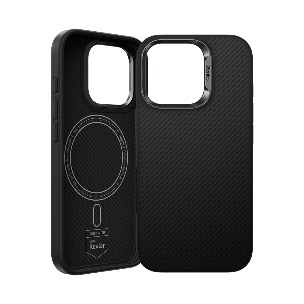 Benks ArmorPro Case built with Kevlar® 600D for iPhone 16 Pro Max (Without Camera Control)