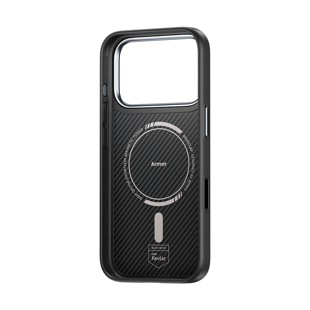 Benks 600D Pro Case built with Kevlar® for iPhone 17 Pro / 17 Pro Max