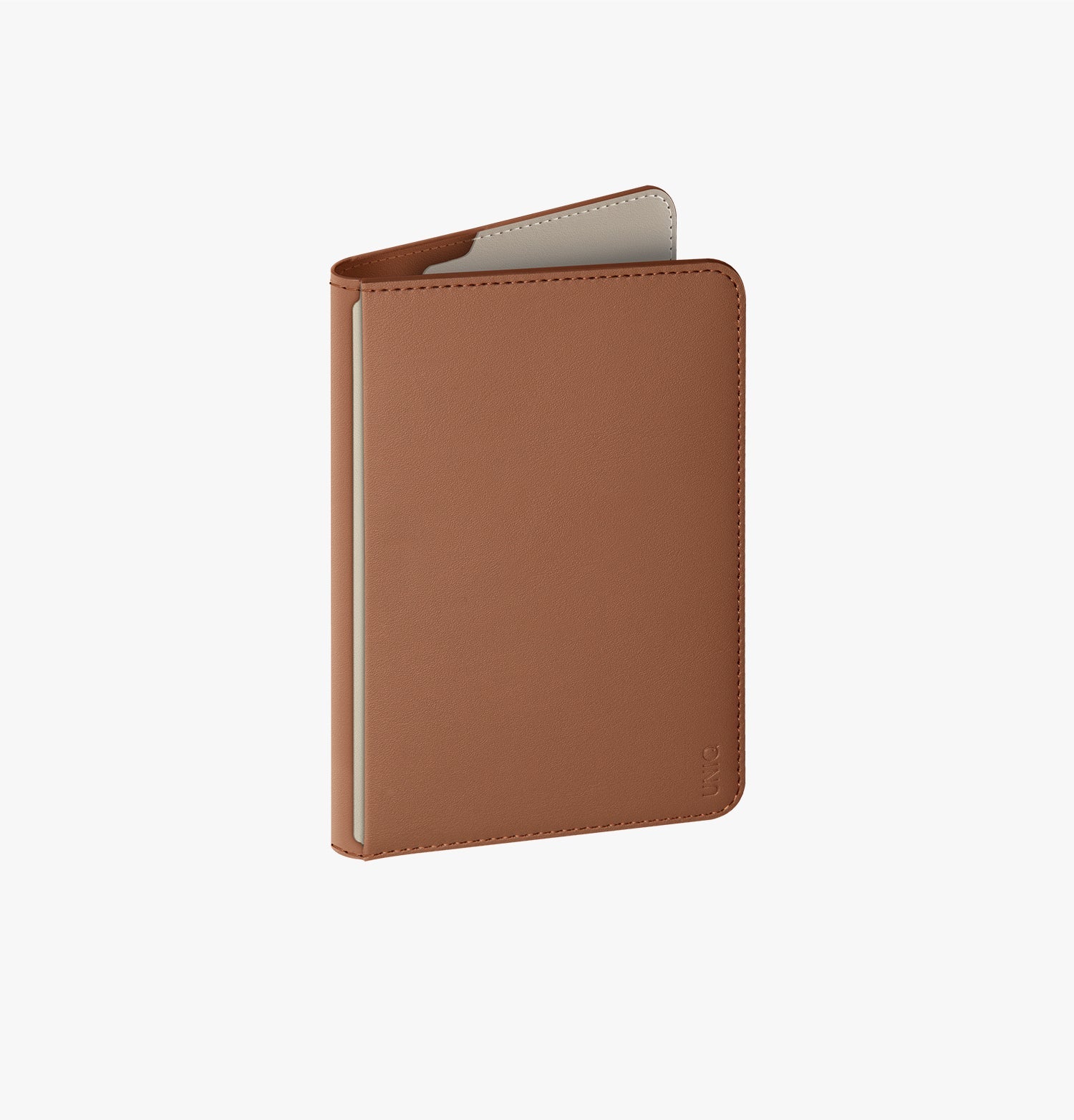 Uniq Belmont Find My Vegan Leather Passport Holder