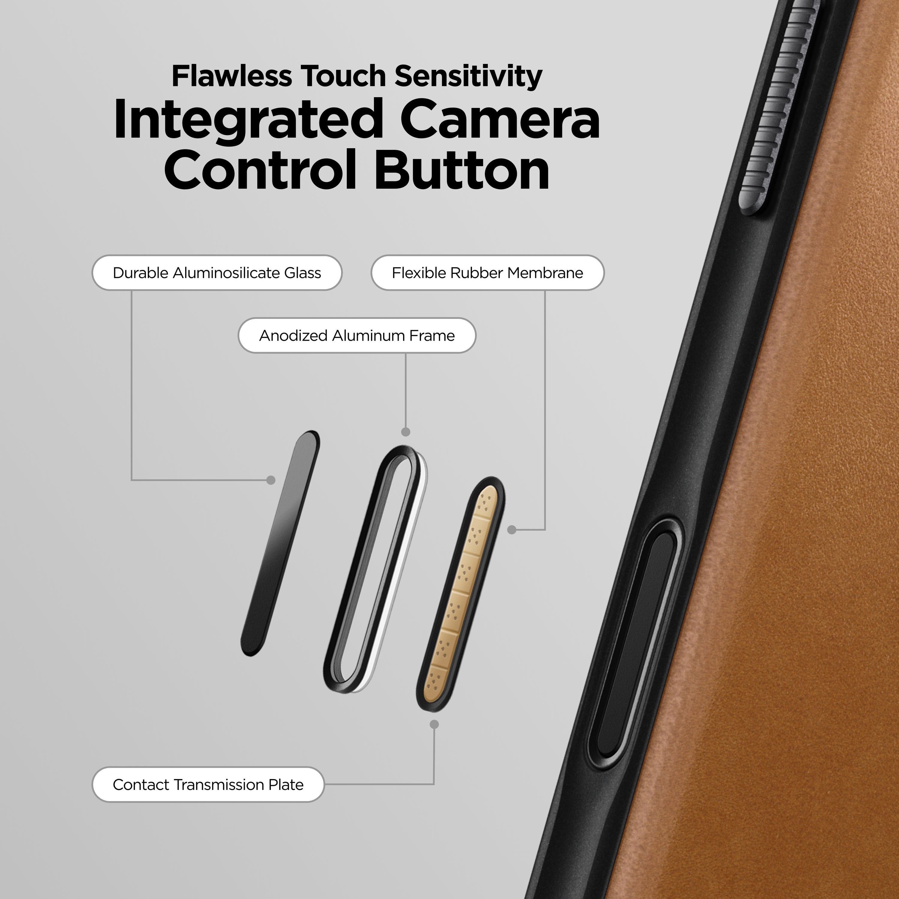 Nomad Modern Leather Case for iPhone 17 Pro Max (Nomad Leather)