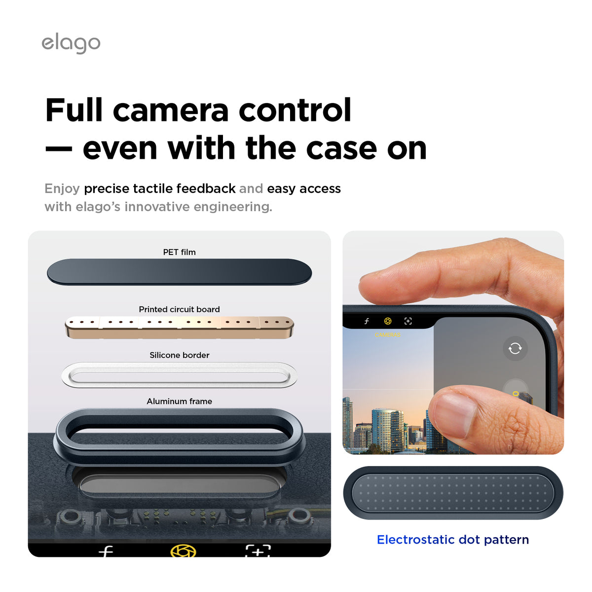 Elago MagLeather Case for iPhone 17 Pro / iPhone 18 Pro - Jean Indigo