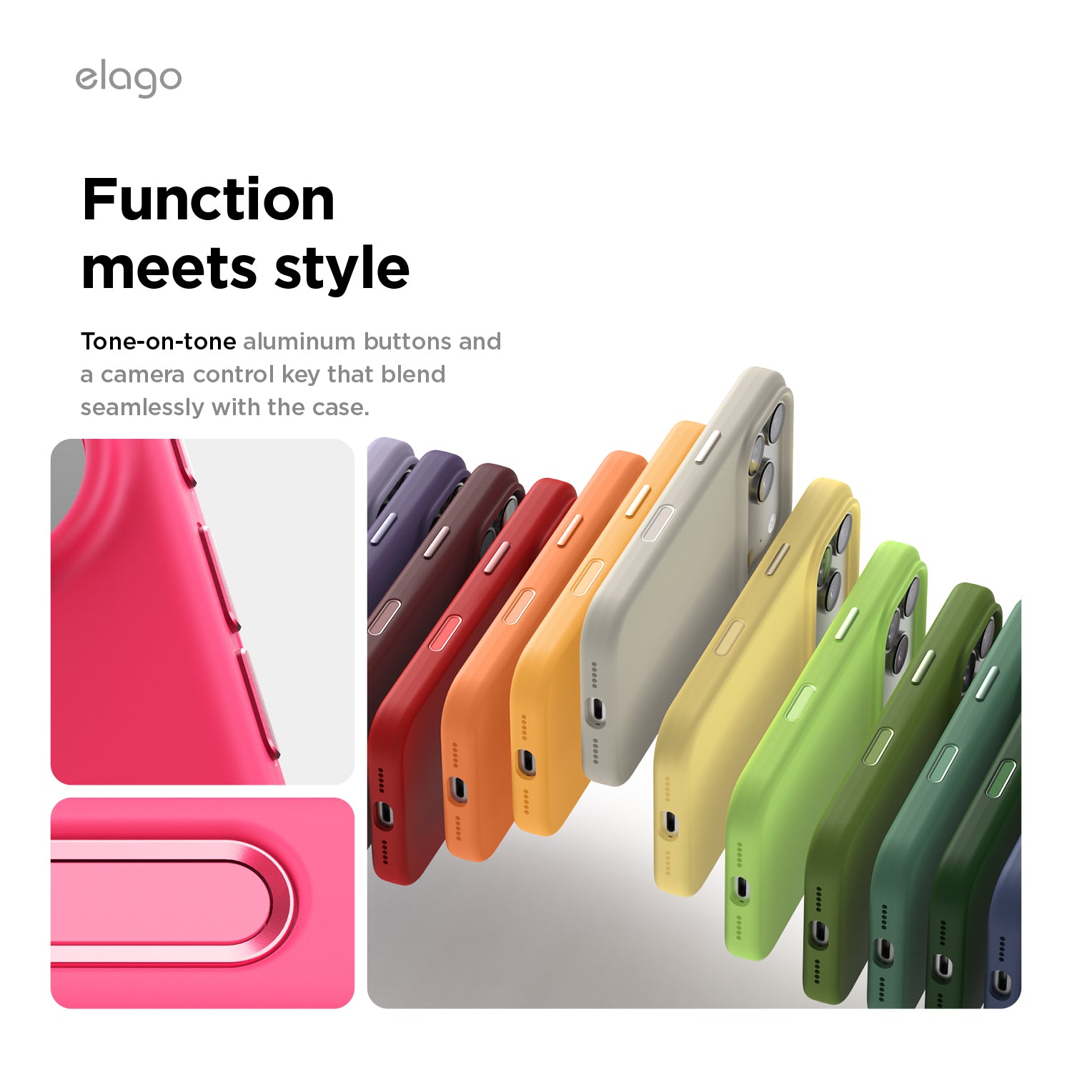 Elago Mag Silicone Case for iPhone 17 Pro / iPhone 18 Pro - Ice Red