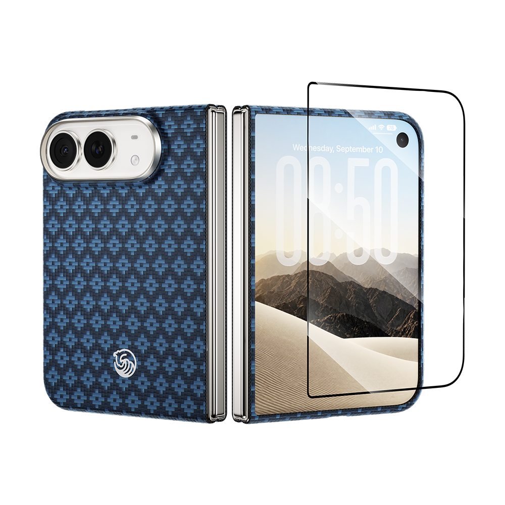 Benks ArmorGrid Air Grand Combo built with Kevlar® for iPhone Duo - Beyond Blue