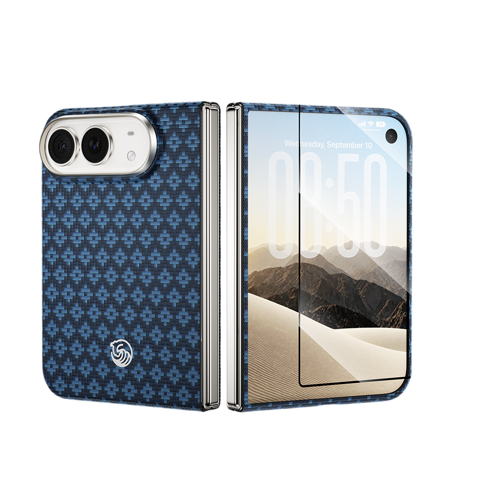 Benks ArmorGrid Air Grand Combo built with Kevlar® for iPhone Duo - Beyond Blue
