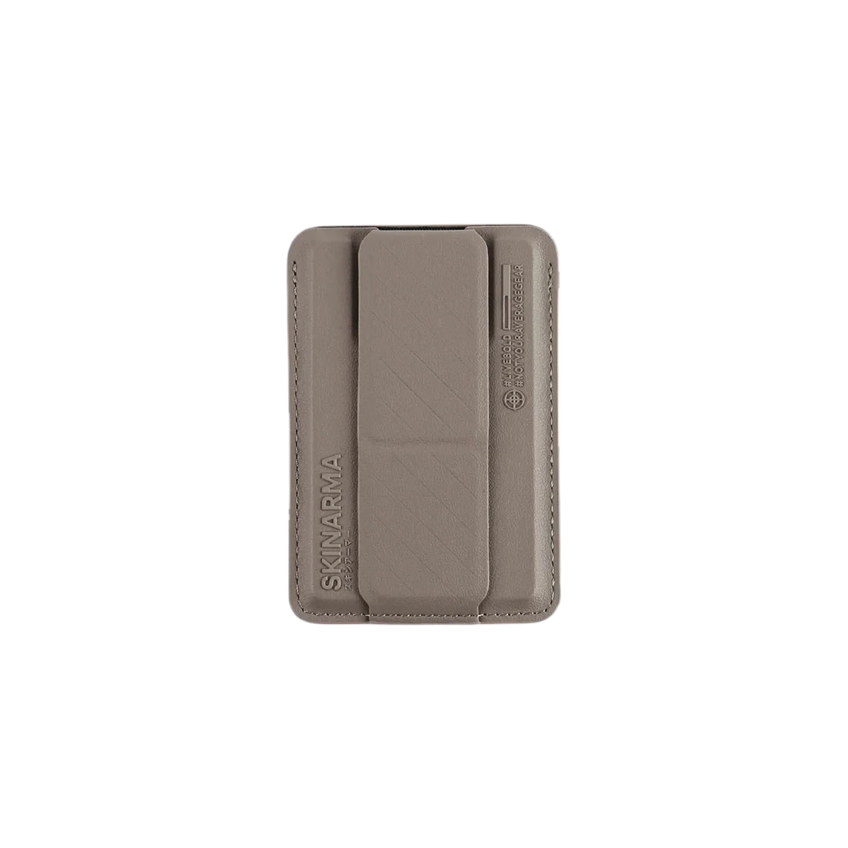 Skinarma KIRA KOBAI KADO Magnetic Card Holder with Grip Stand - Champagne