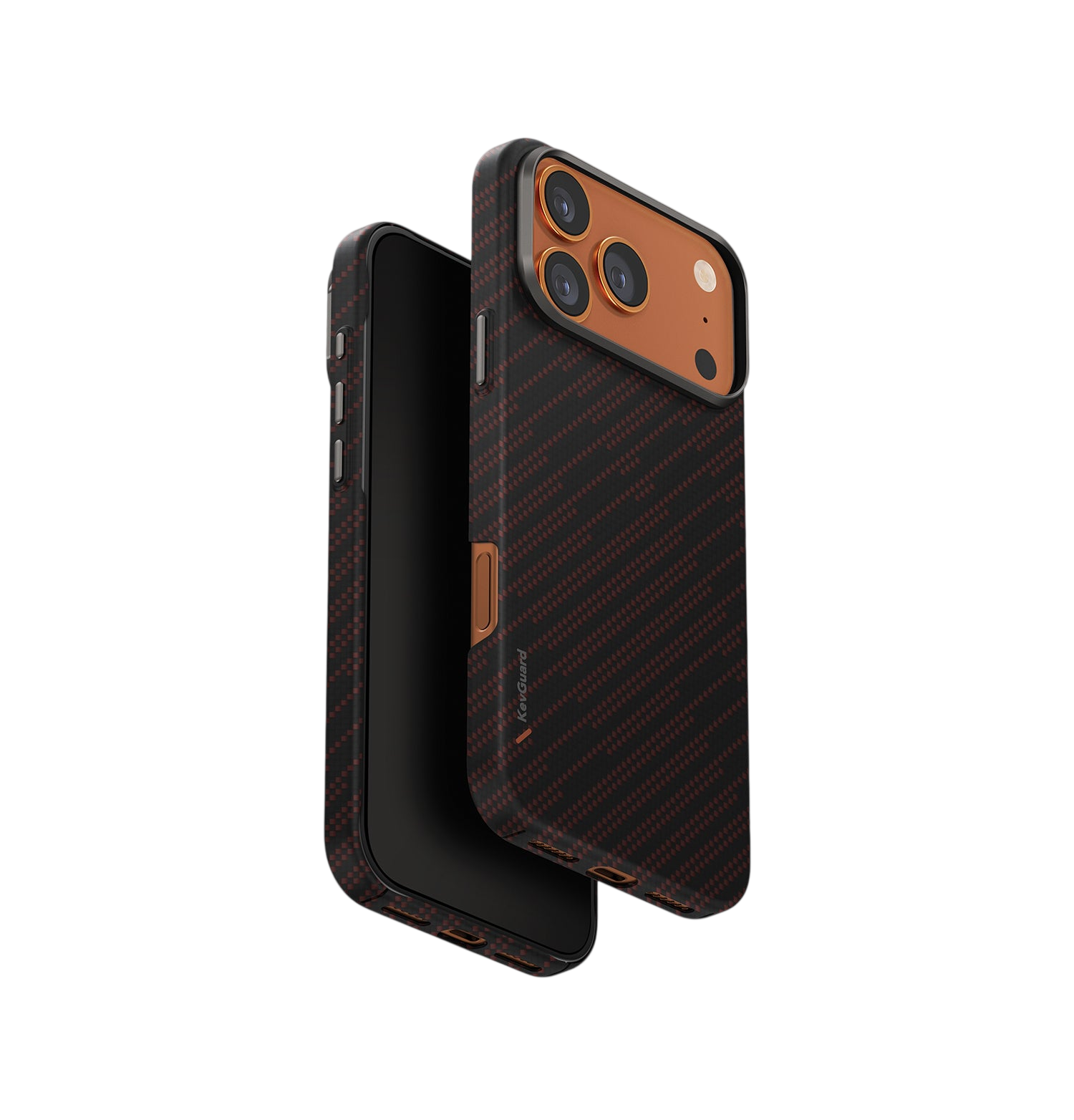 Uniq Keva Edge Slimline 100% Aramid Fiber Case for iPhone 17 Pro Max