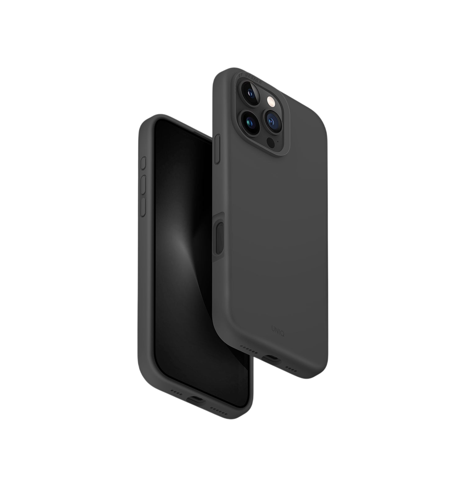 Uniq Lino Hue Hybrid Silicone Case with Magnetic Charging for iPhone 16 Pro Max