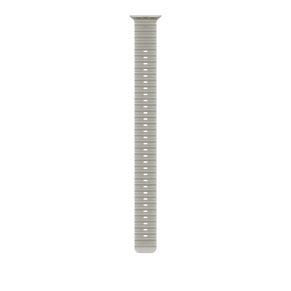 Apple Watch Ultra Ocean Band Extension (49mm) - Translucent Grey (Natural Titanium)