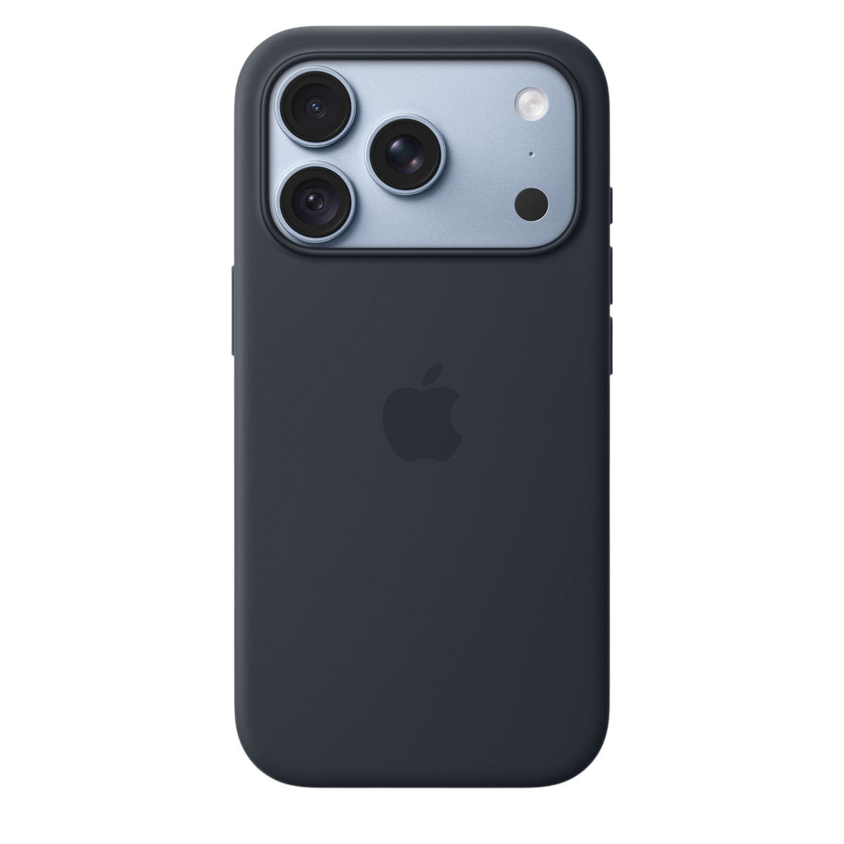 Apple iPhone 18 Pro Silicone Case with MagSafe in Navy Blue
