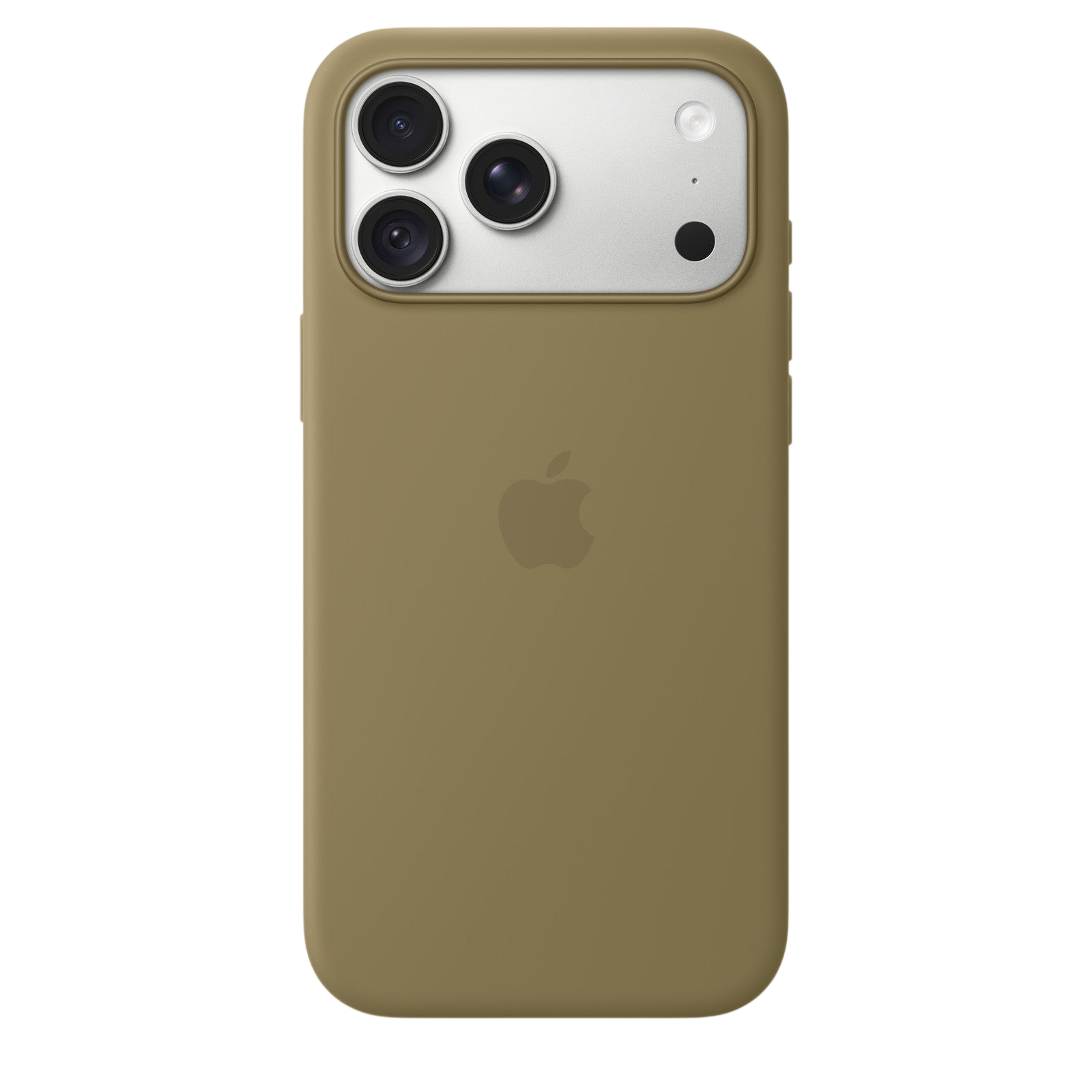 Apple iPhone 18 Pro Max Silicone Case with MagSafe in Olive