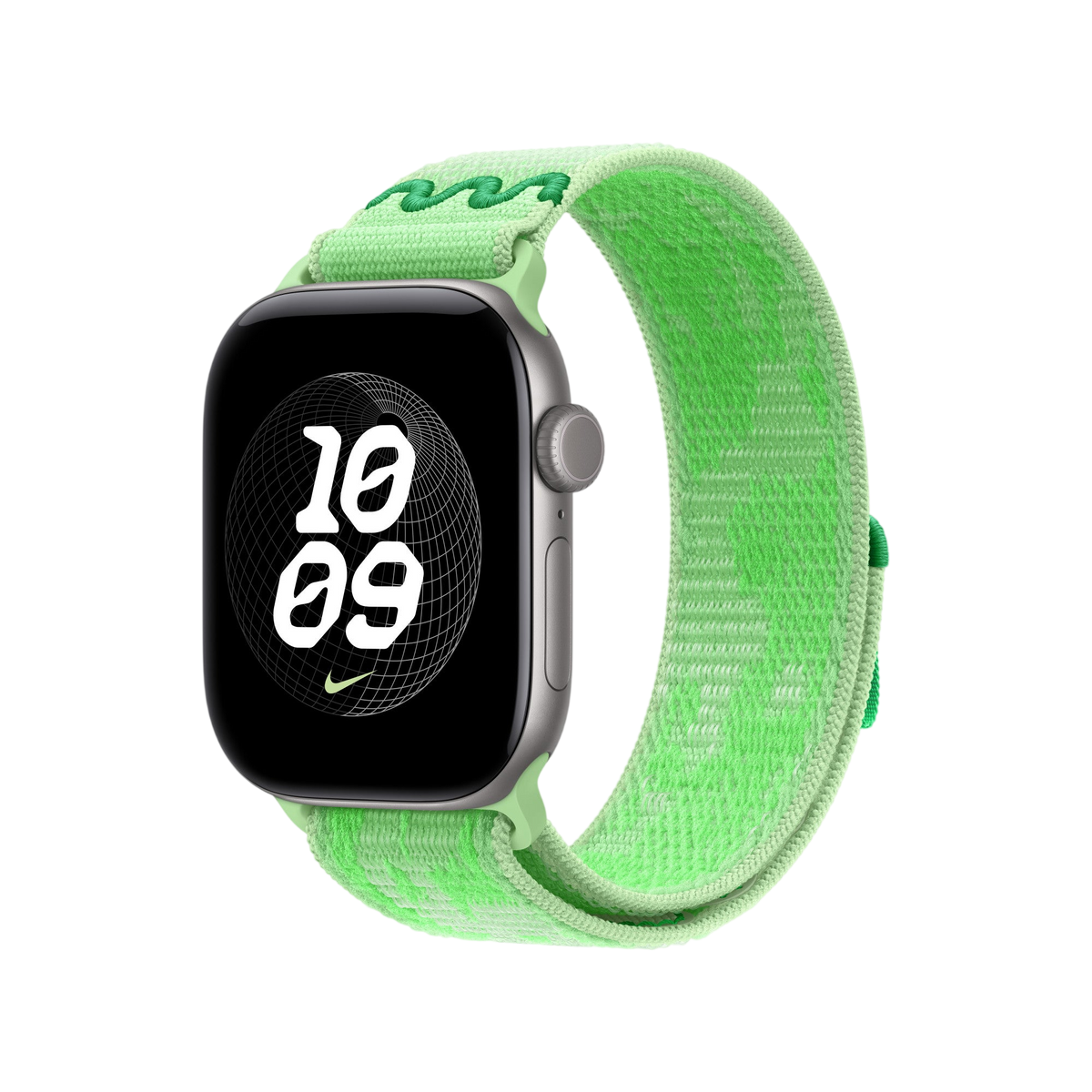 Apple Watch Nike Sport Loop - Green Spark - alternate view 1