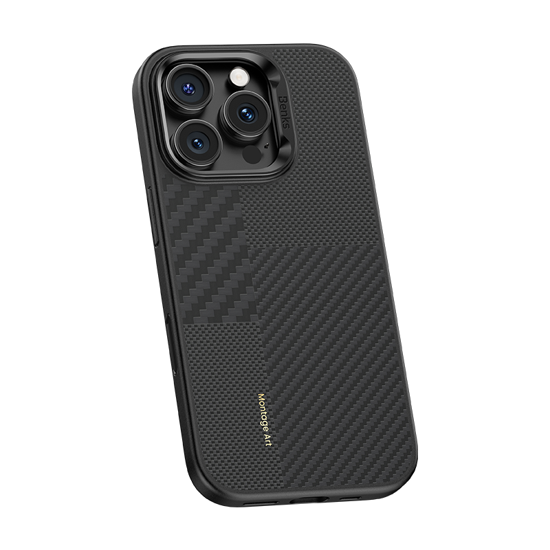 حافظة Benks Montage ArmorPro مصنوعة من Kevlar® لهاتف iPhone 16 Pro Max