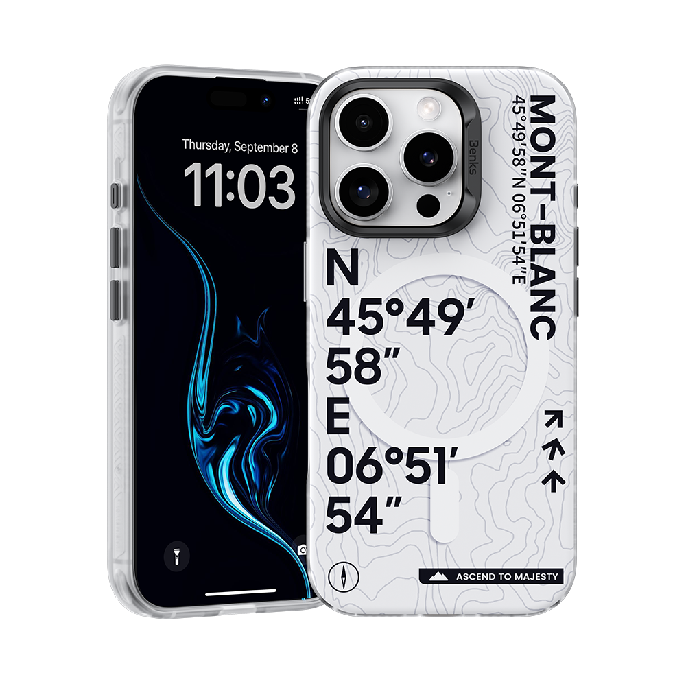 Benks Mont-Blanc Phone Case for iPhone 16 Pro Max
