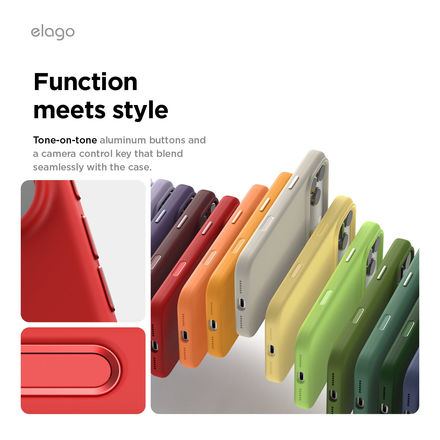 Elago Mag Silicone Case for iPhone 17 Pro Max / iPhone 18 Pro Max - Red