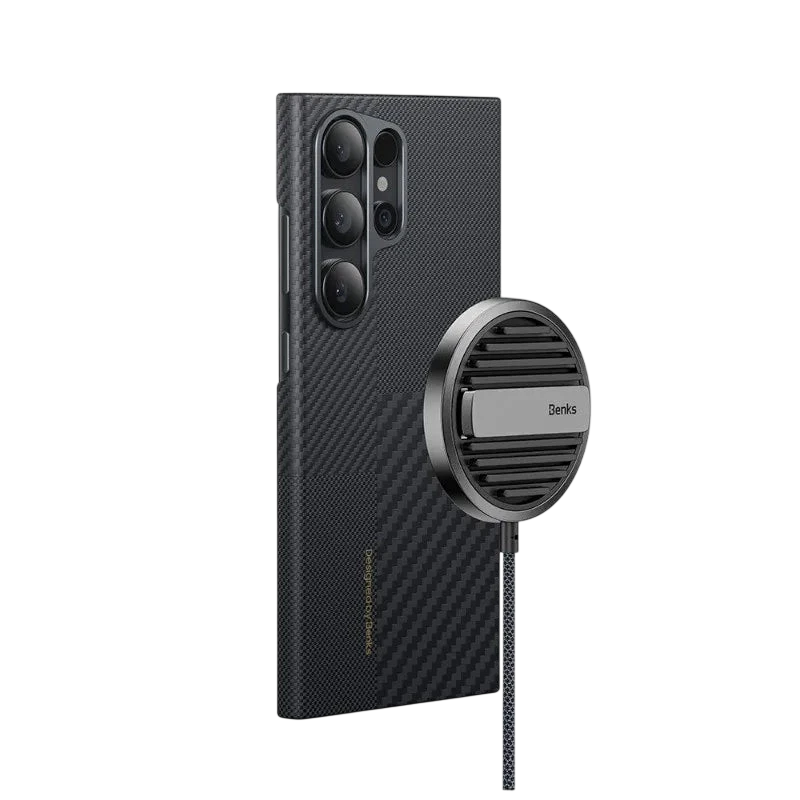 حافظة بنكس مونتاج أرمور إير مصنوعة من كيفلار® 600D+1500D لهاتف سامسونج جالاكسي S24