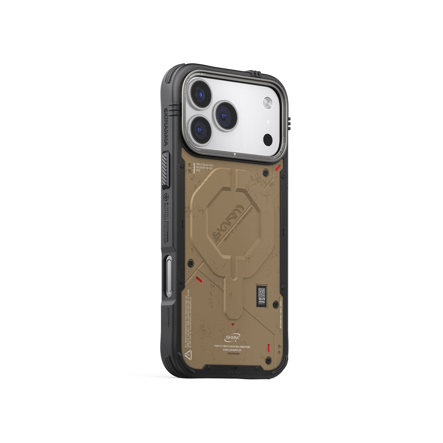 Skinarma Vigor Mag-Charge Case for iPhone 17 Pro Max - Stone