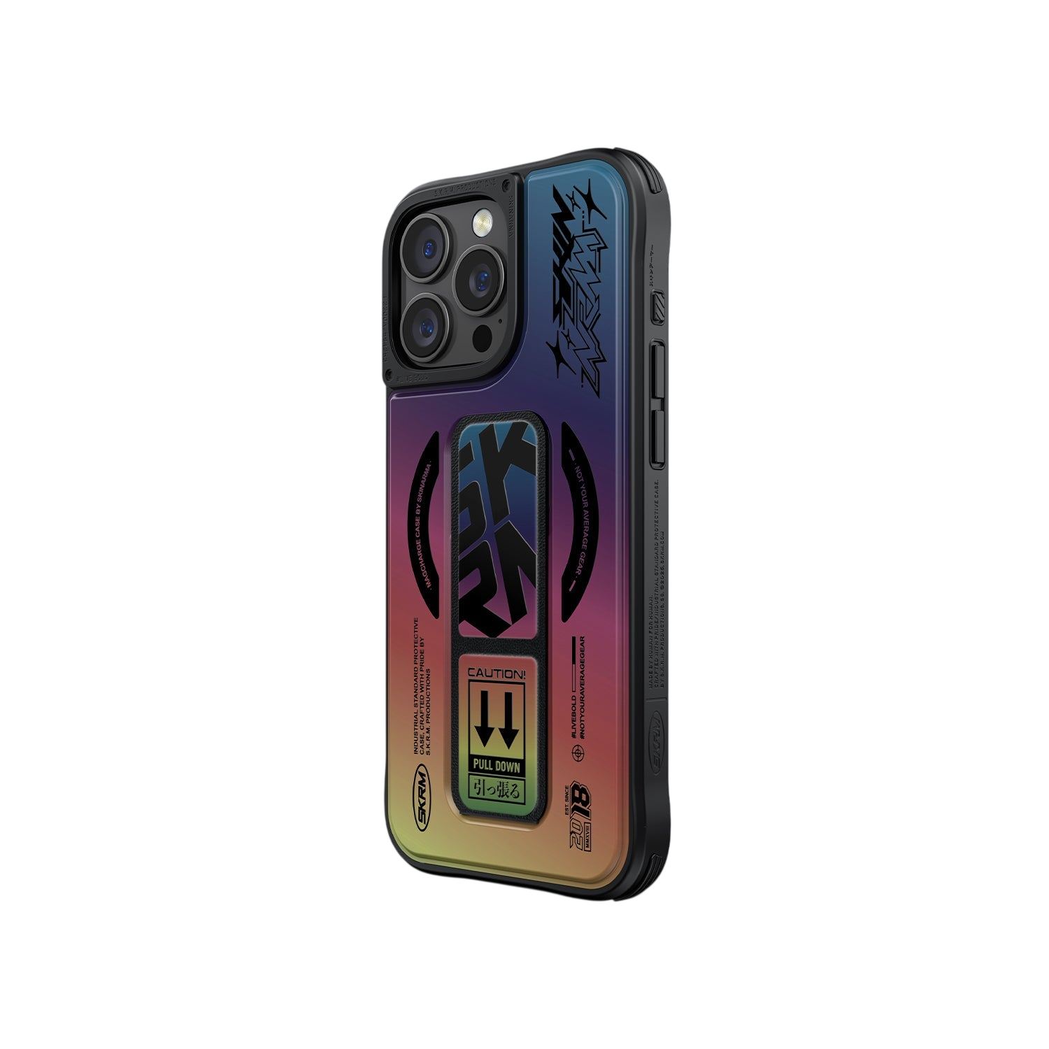 Skinarma KIRA KOBAI Mag-Charge Case with Grip-Stand for iPhone 16 Pro Max