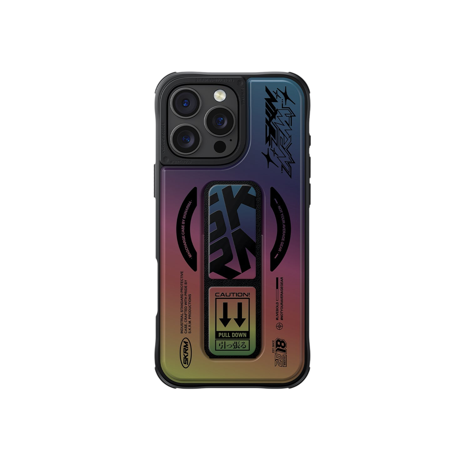 Skinarma KIRA KOBAI Mag-Charge Case with Grip-Stand for iPhone 16 Pro Max