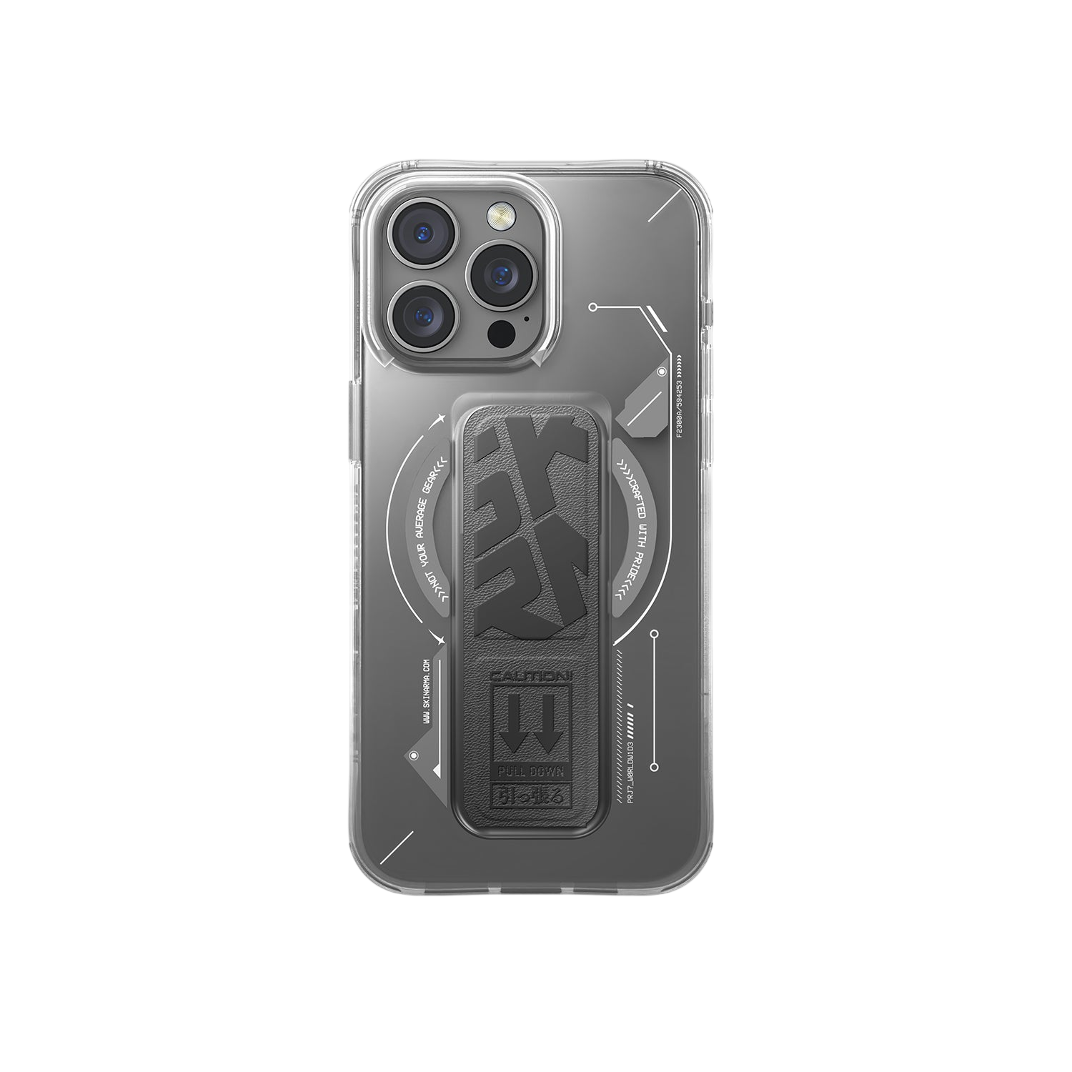 Skinarma HELIO Mag-Charge Case with Grip-Stand for iPhone 16 Pro